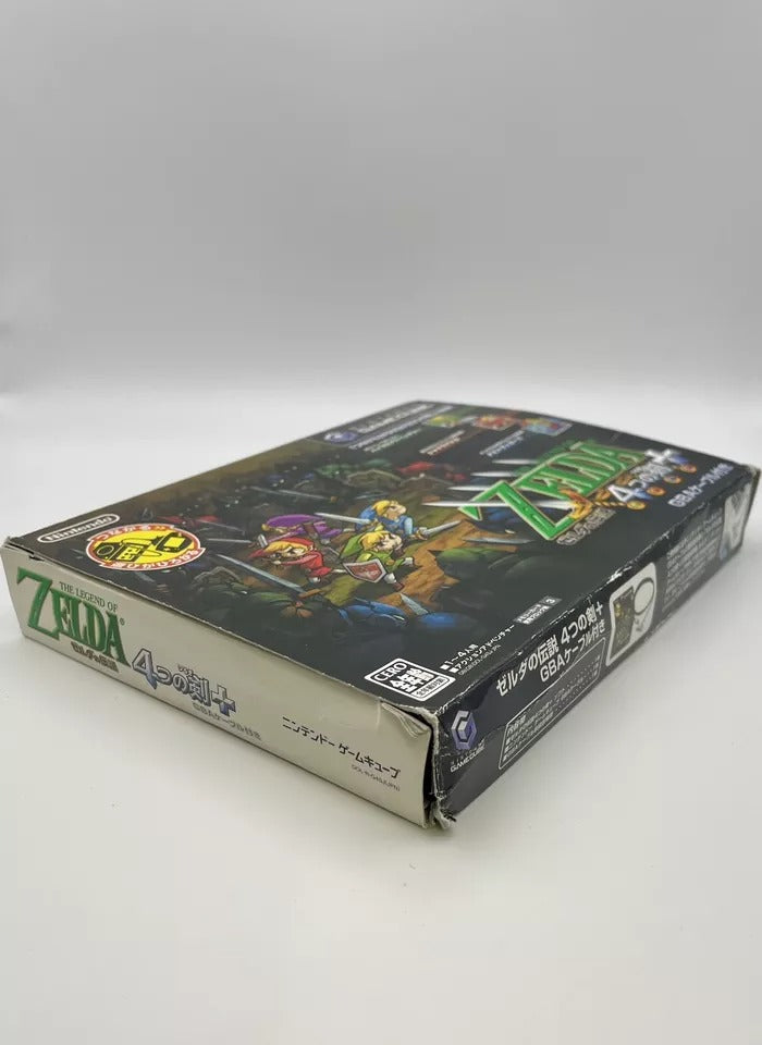 Legend of Zelda Four Swords Nintendo Gamecube JAPANESE NTSC-J with Link cable