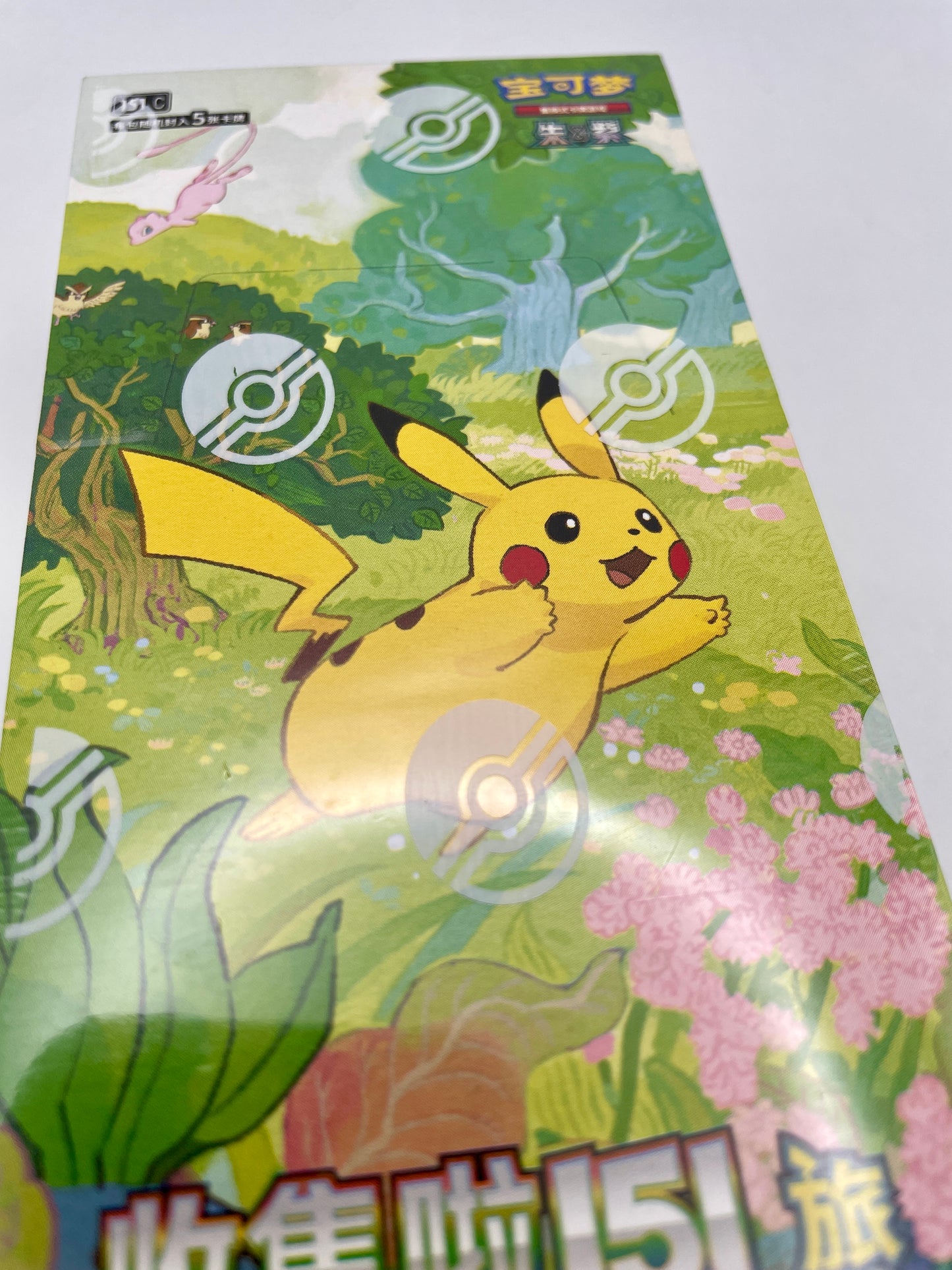 Pokemon Collect 151 Simplified Chinese Slim Booster Box