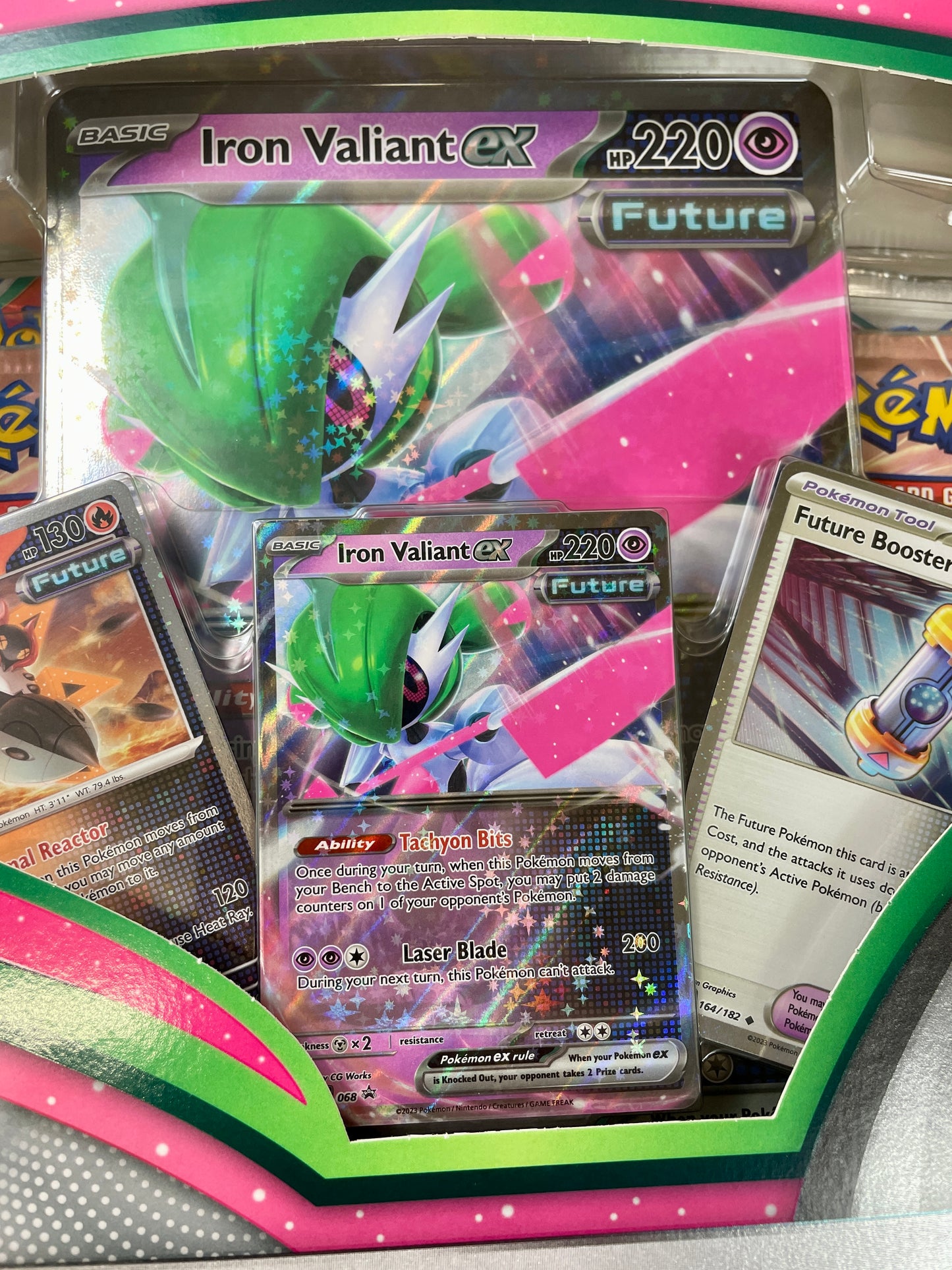 Pokémon TCG: Iron Valiant ex Box