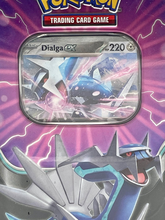Pokémon TCG Azure Legends Booster Tin Dialga EX