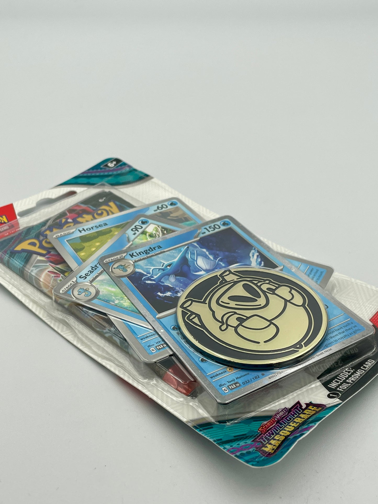 Pokemon TCG: Twilight Masquerade Premium Checklane Blister Kingrdra