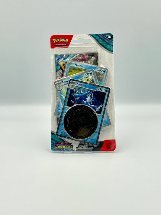 Pokemon TCG: Twilight Masquerade Premium Checklane Blister Kingrdra