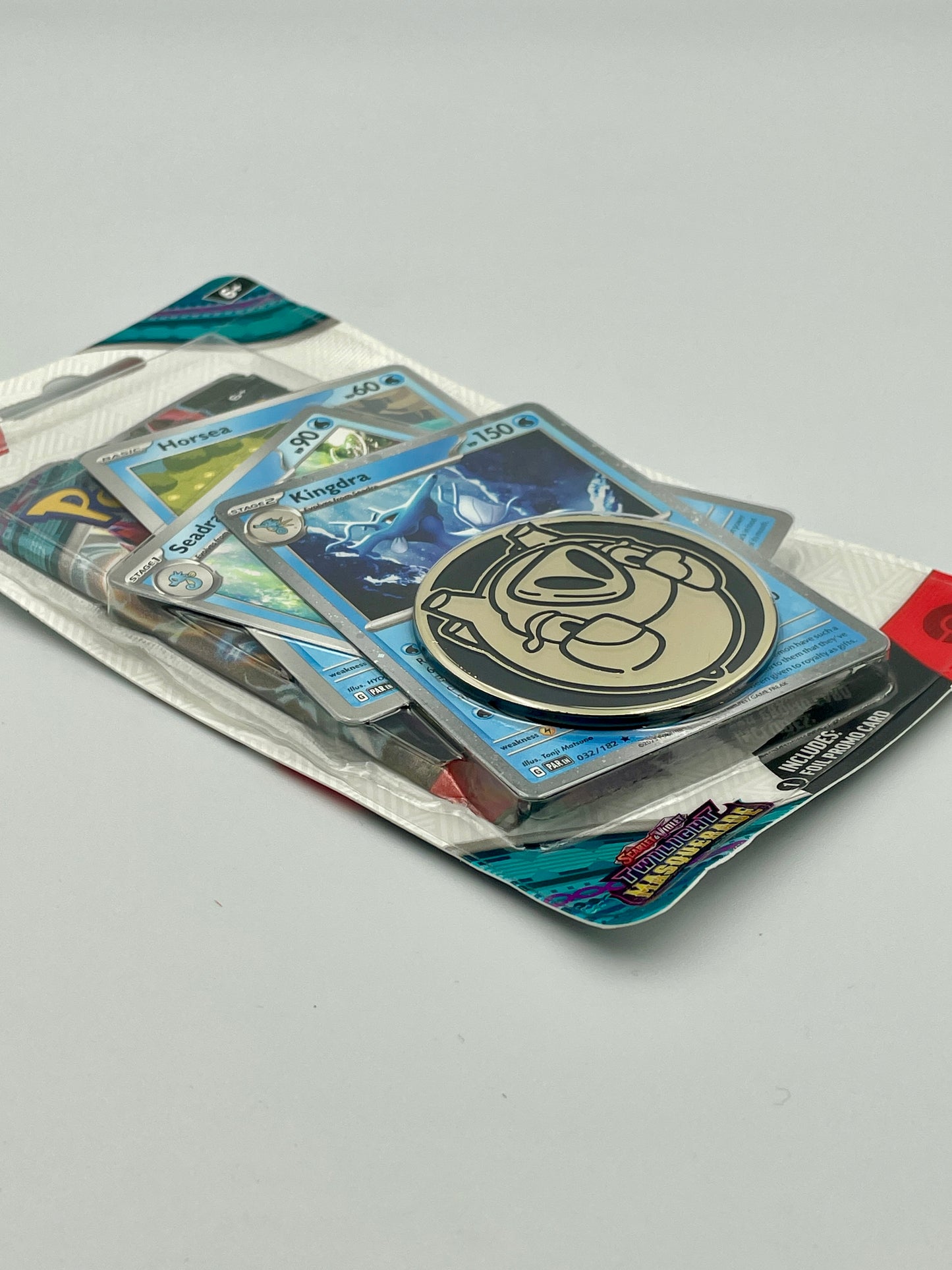 Pokemon TCG: Twilight Masquerade Premium Checklane Blister Kingrdra