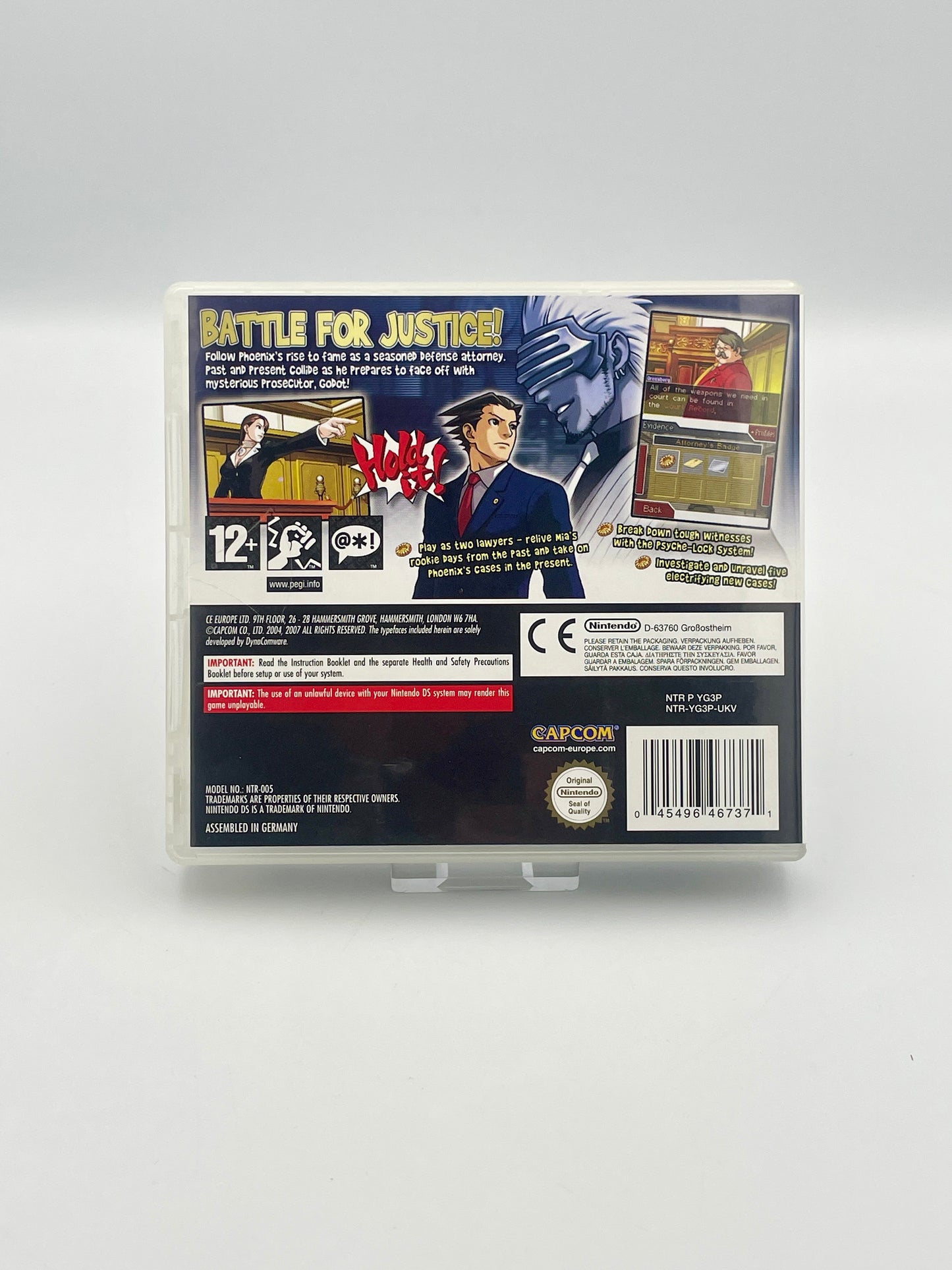 Ace Attorney Trials & Tribulations DS