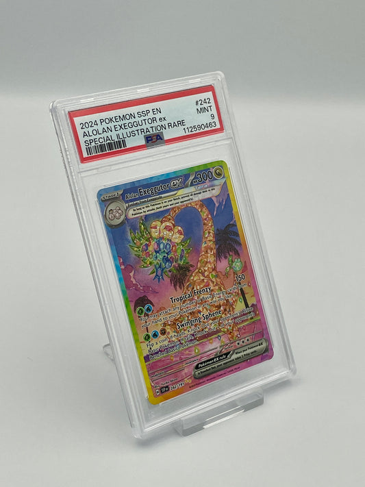 Alolan Exeggutor Ex #242 Special Illustration Rare - Surging Sparks - PSA 9