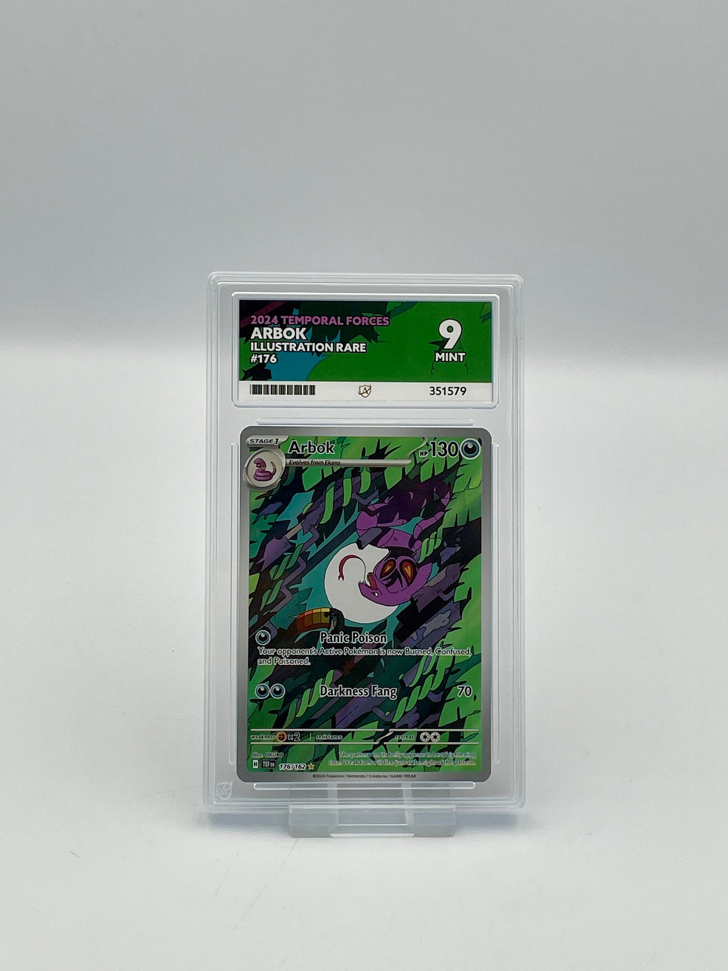 Arbok #176 Illustration Rare Temporal Forces - Ace 9