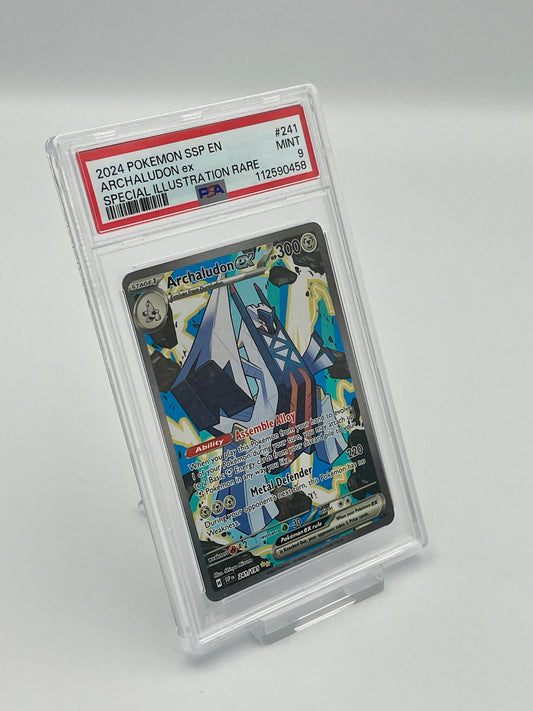 Archaludon Ex #241 Special Illustration Rare - Surging Sparks - PSA 9
