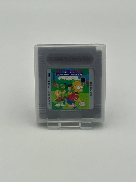 Bart Simpson, Escape from Camp Deadly - Game Boy Cartridge
