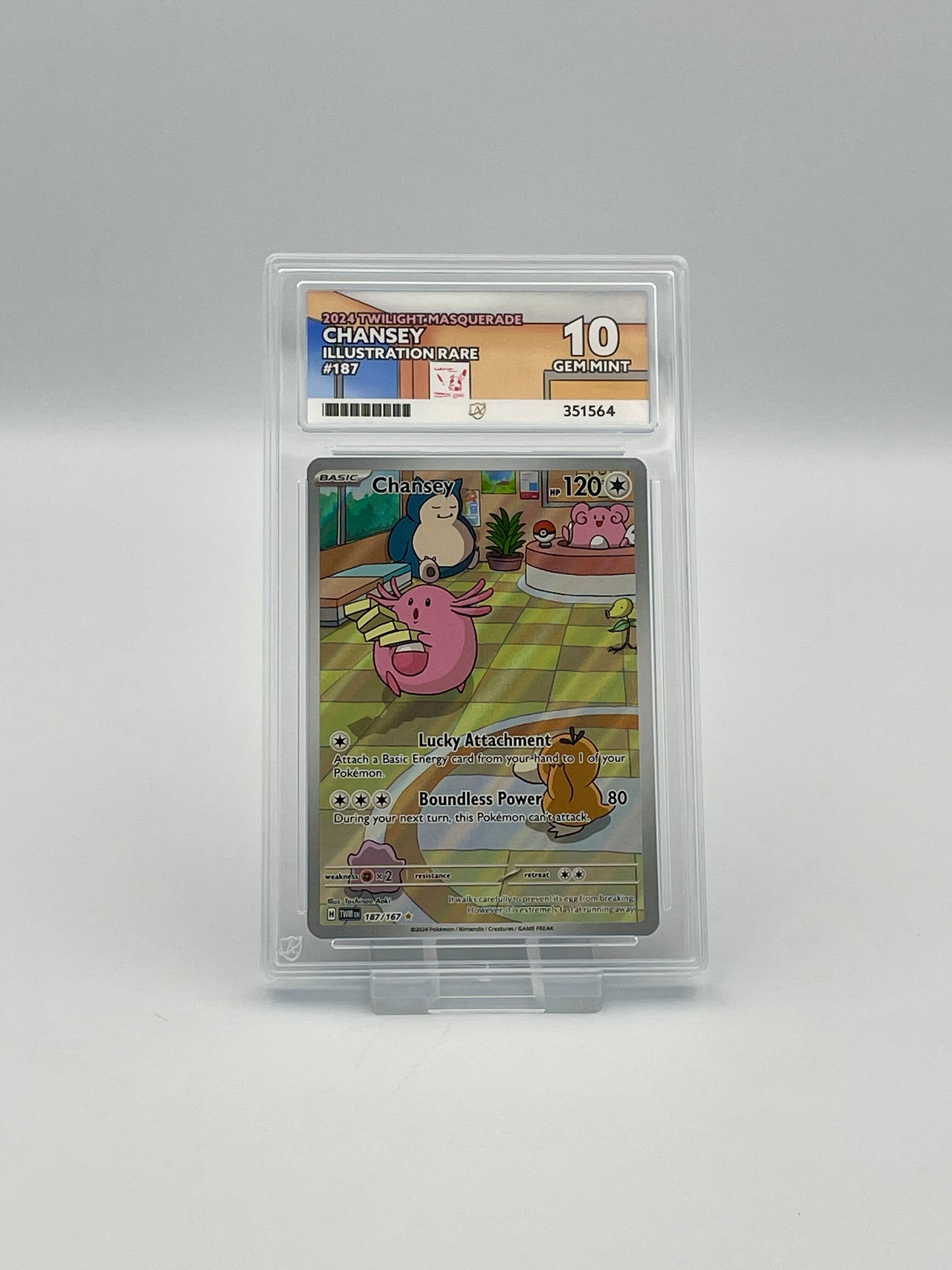 Chansey #187 Twilight Masquerade - Ace 10