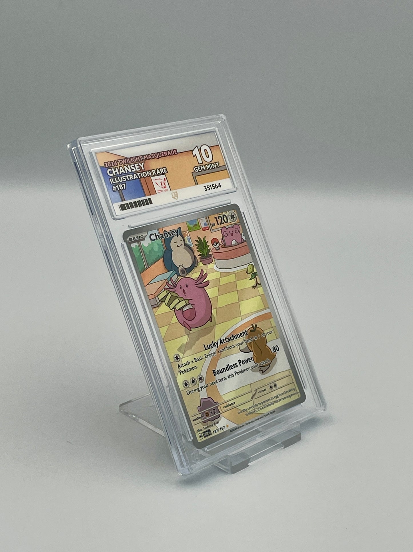 Chansey #187 Twilight Masquerade - Ace 10