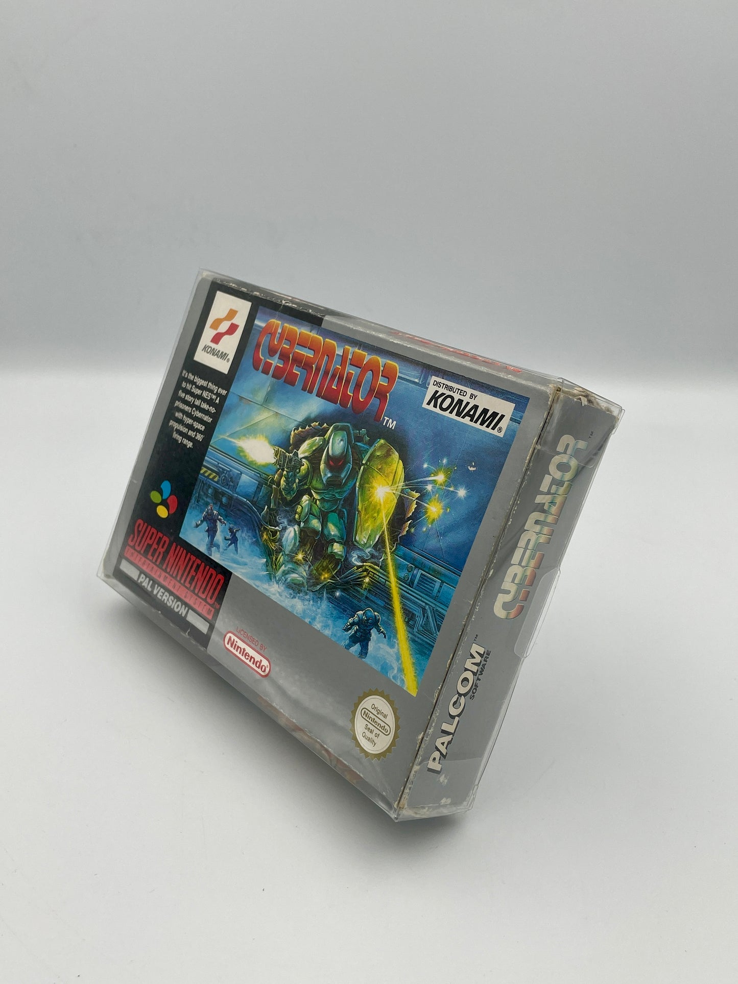 Cybernator SNES Game PAL