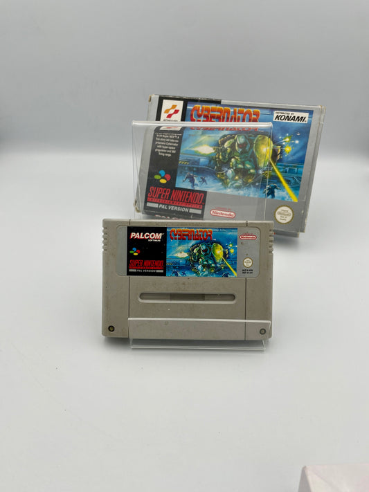 Cybernator SNES Game PAL