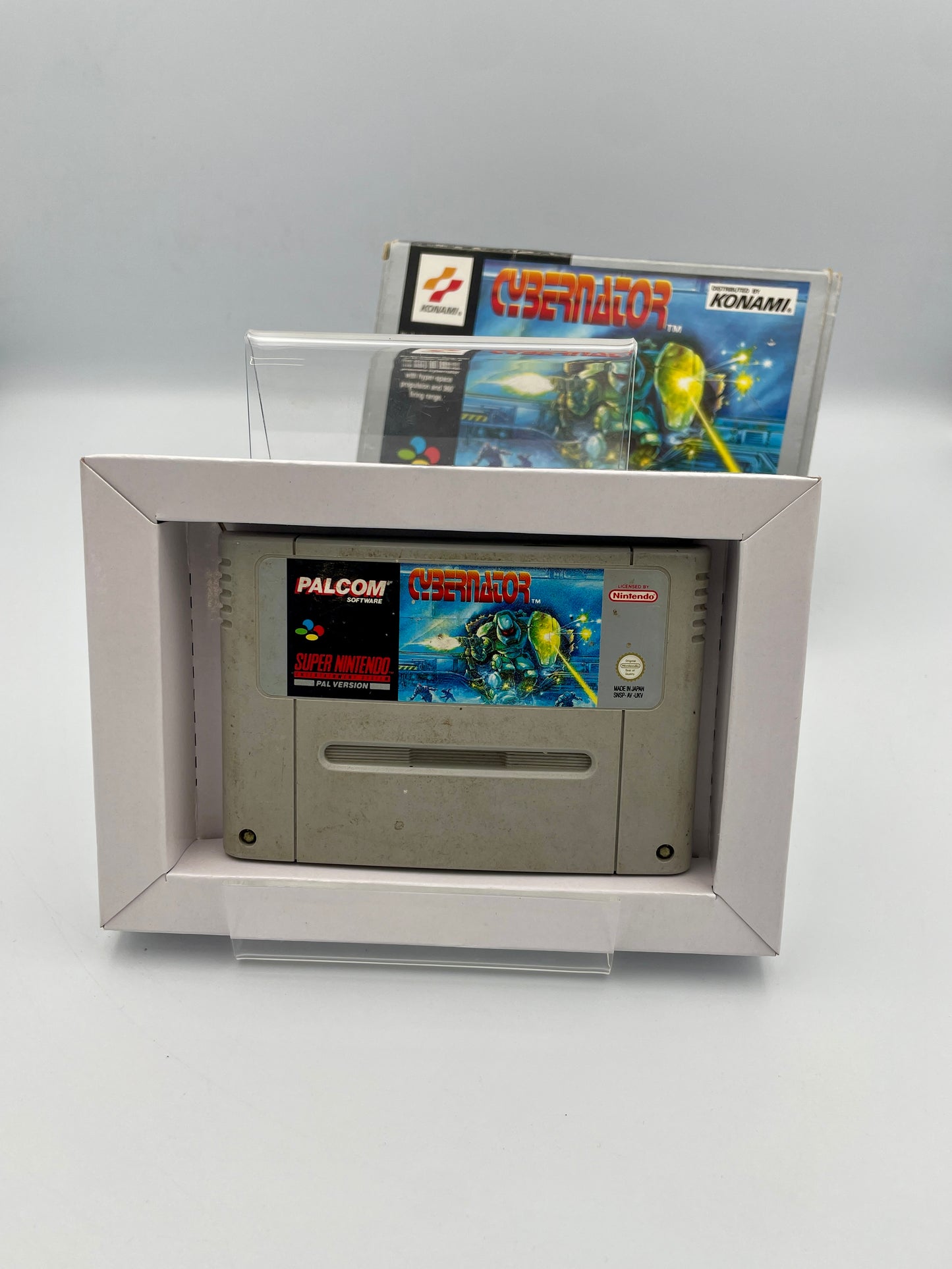 Cybernator SNES Game PAL