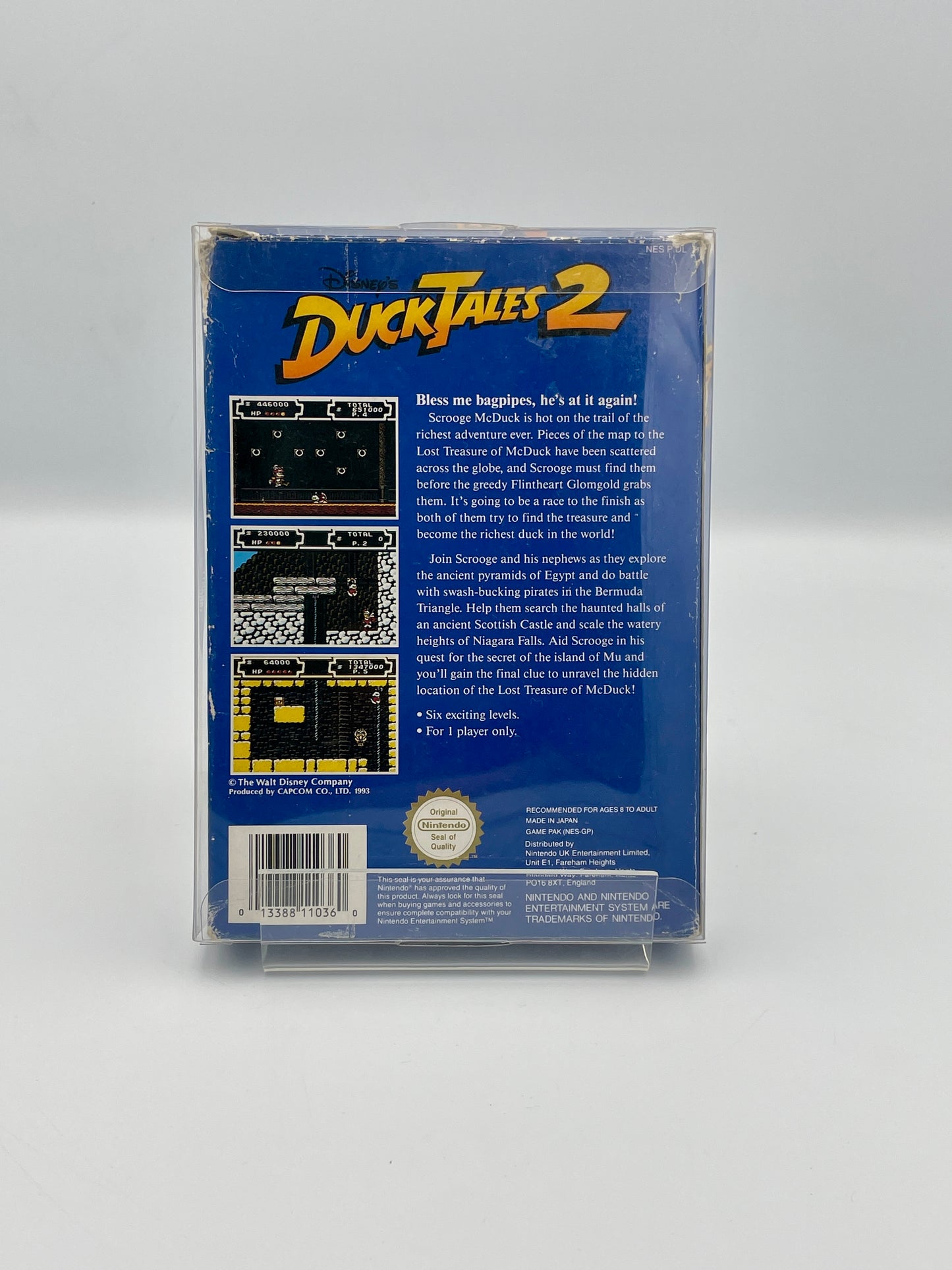 Duck Tales 2 NES Game Complete in Box (PAL)