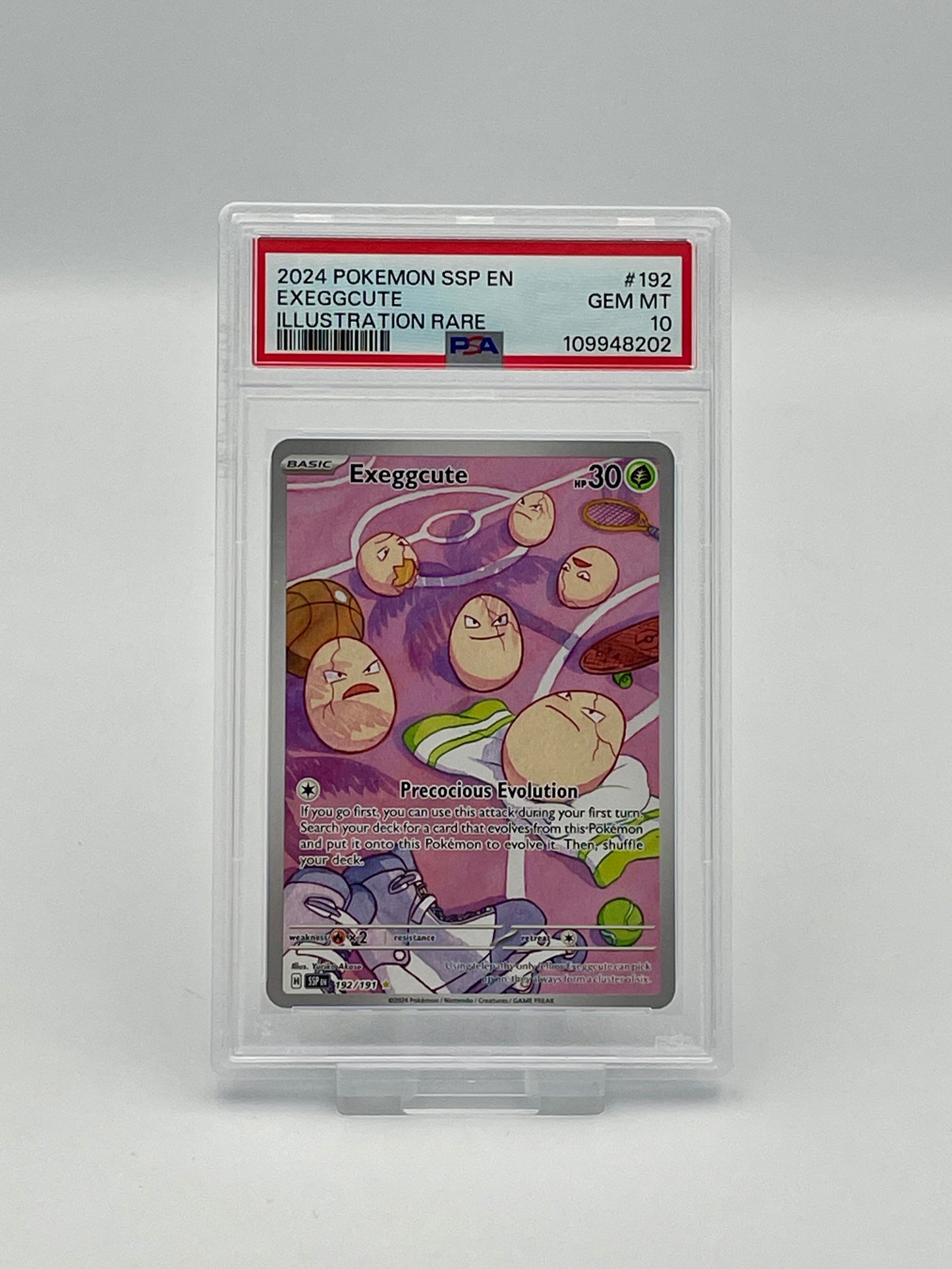 Exeggcute #192 Illustration Rare – PSA 10