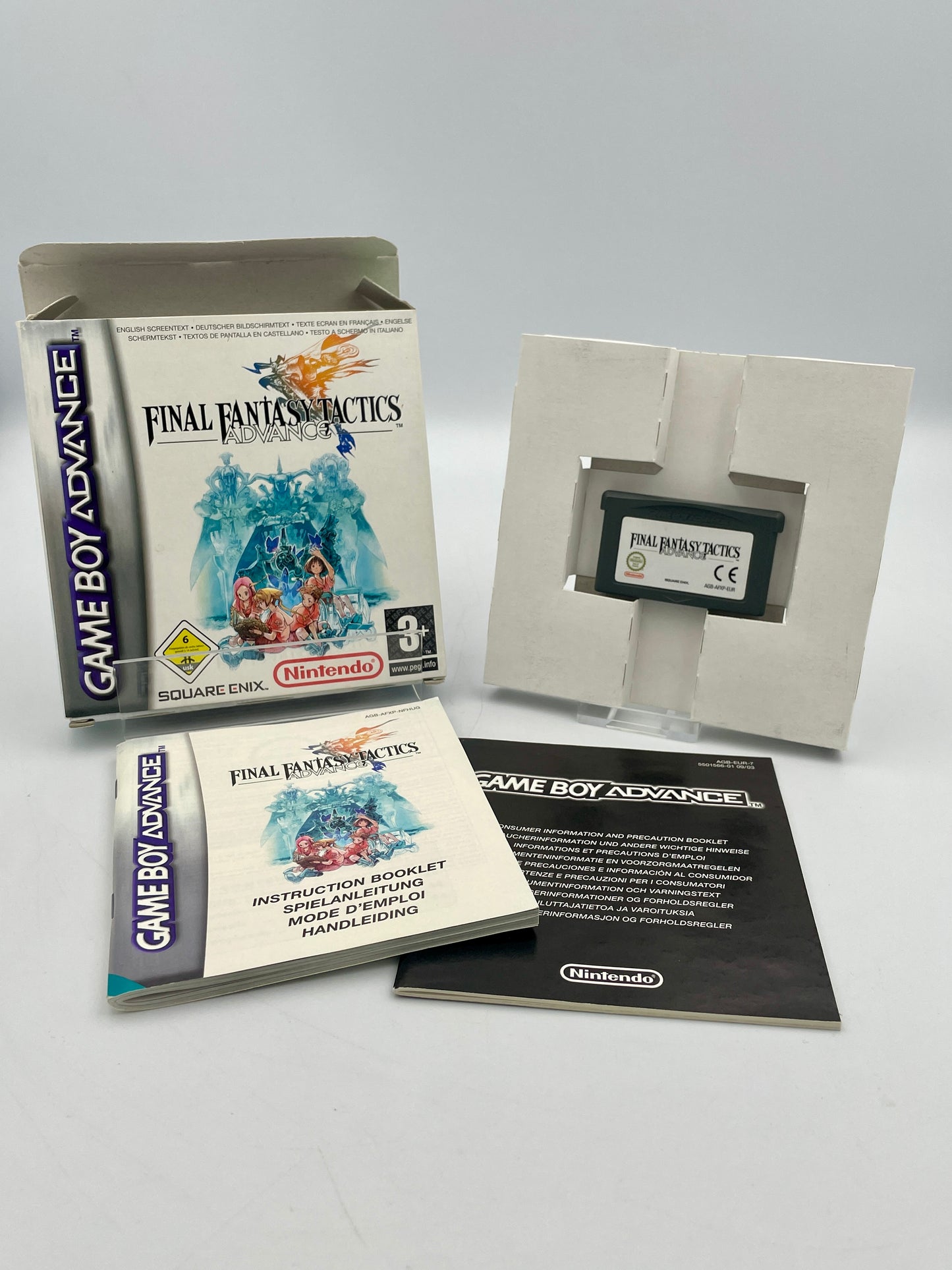 Final Fantasy Tactics Advance - Game Boy Advance - Complete in Box