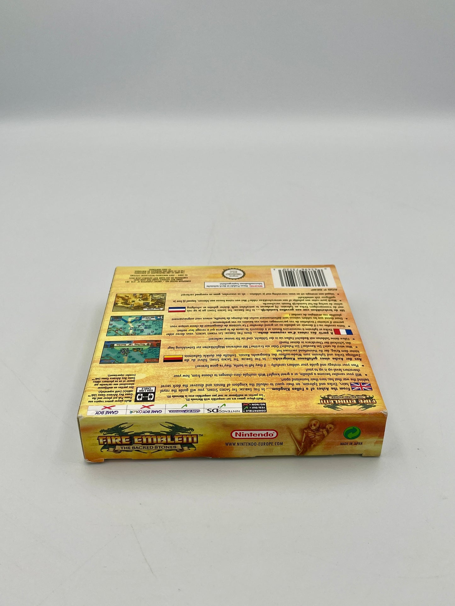 Box of Fire Simulacrum on a white background