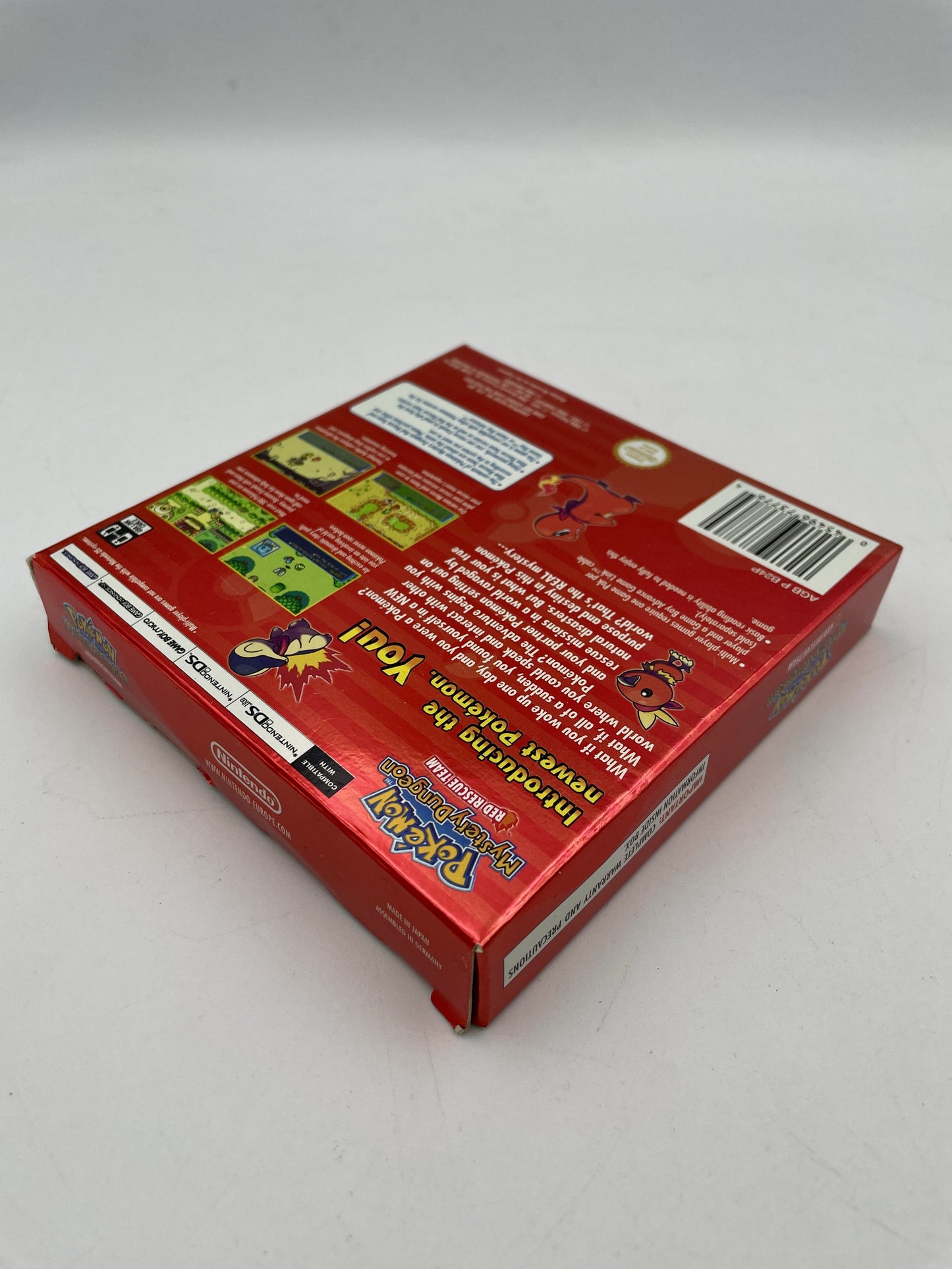 Game Boy Advance Pokémon Mystery Dungeon Red Rescue Team complete in box with cartridge, manual and GBA packaging