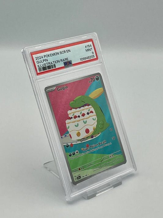 Gulpin #154 Illustration Rare – Stella Crown – PSA 9
