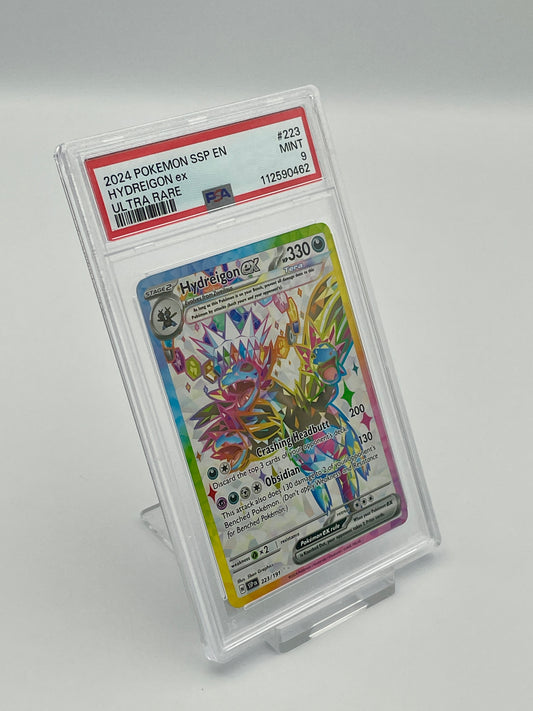 Hydreigon Ex #223 Ultra Rare - Surging Sparks - PSA 9