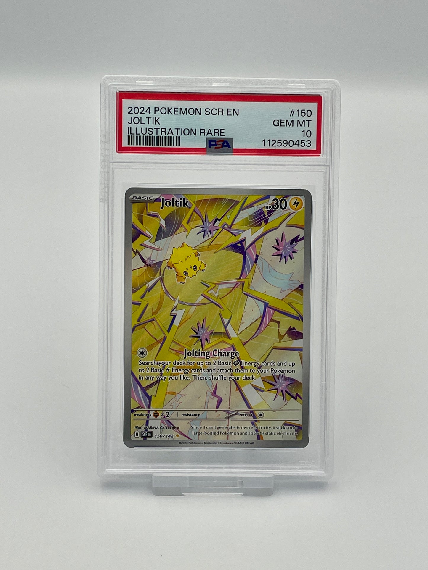 Joltik #150 Illustration Rare - Stella Crown - PSA 10