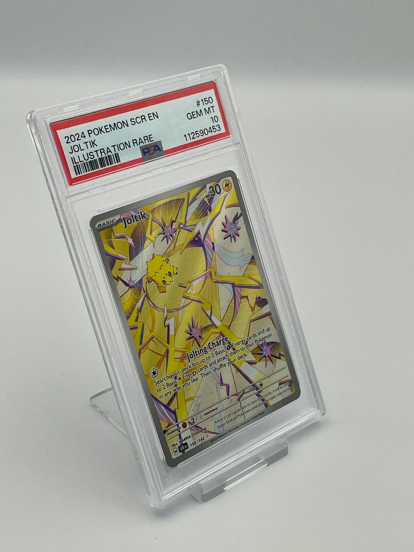 Joltik #150 Illustration Rare - Stella Crown - PSA 10