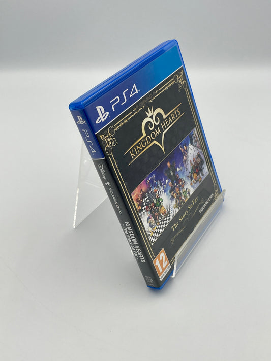 Kingdom Hearts game case for PS4 on a white background