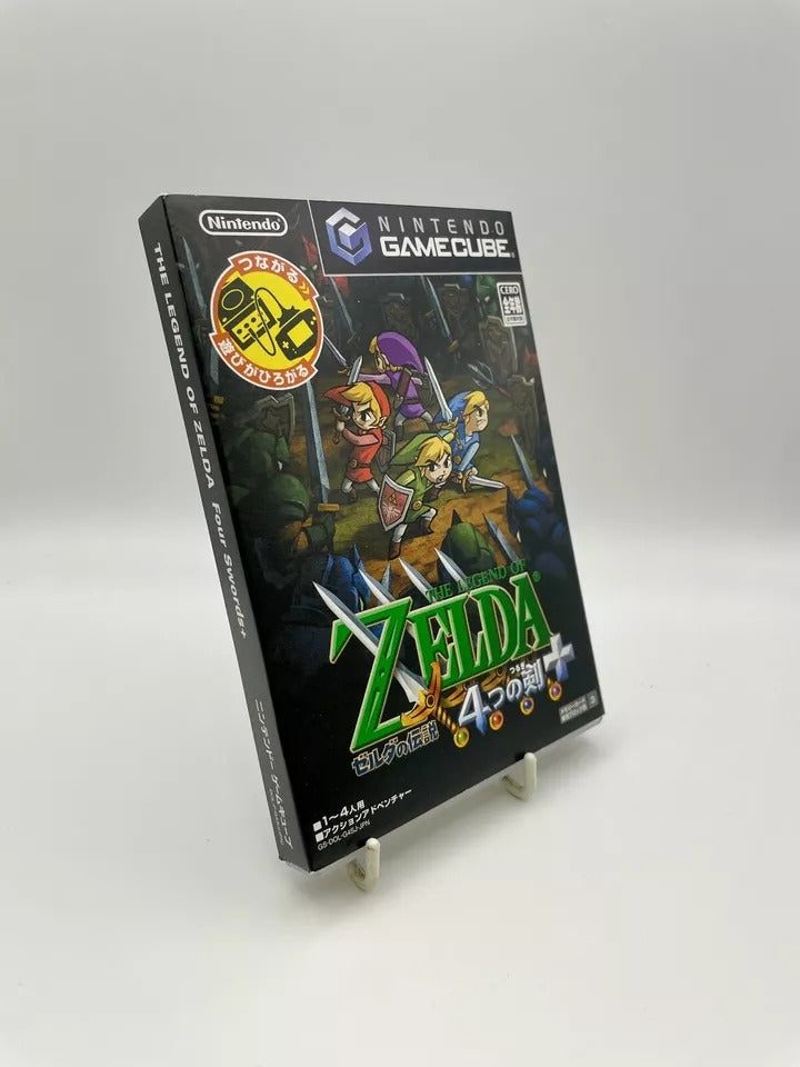 Legend of Zelda Four Swords Nintendo Gamecube JAPANESE NTSC-J with Link cable
