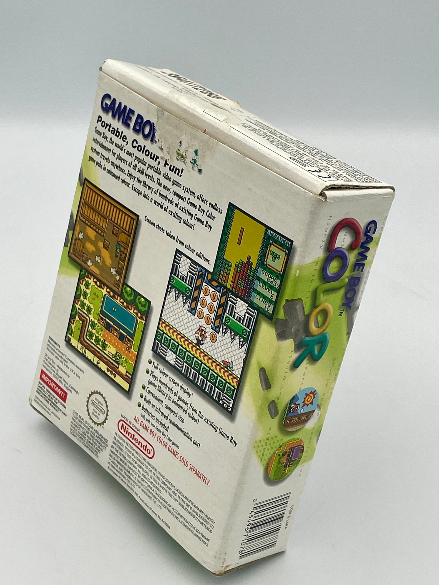 Game Boy Color, Complete in Box with Manuals & Leaflets