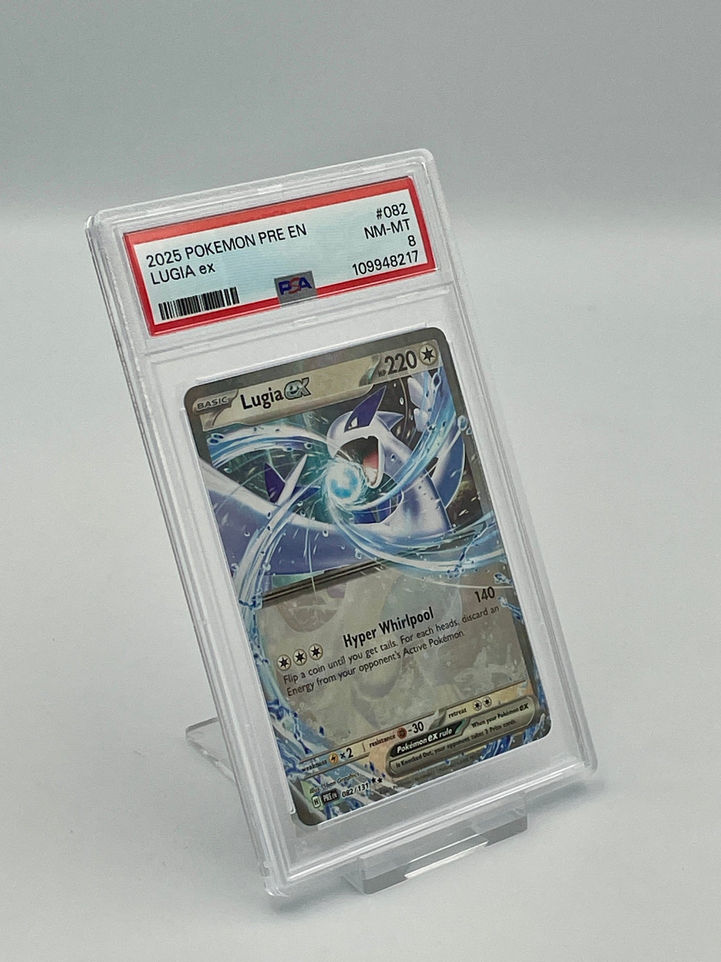 Lugia Ex #082 – Prismatic Evolutions – PSA 8