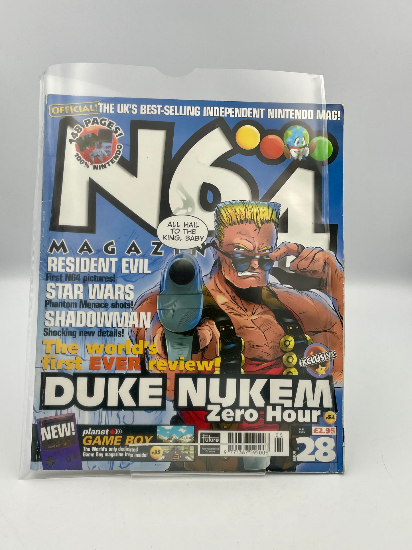 N64 Magazine Nintendo Duke Nukem - Issue 28 - 1999