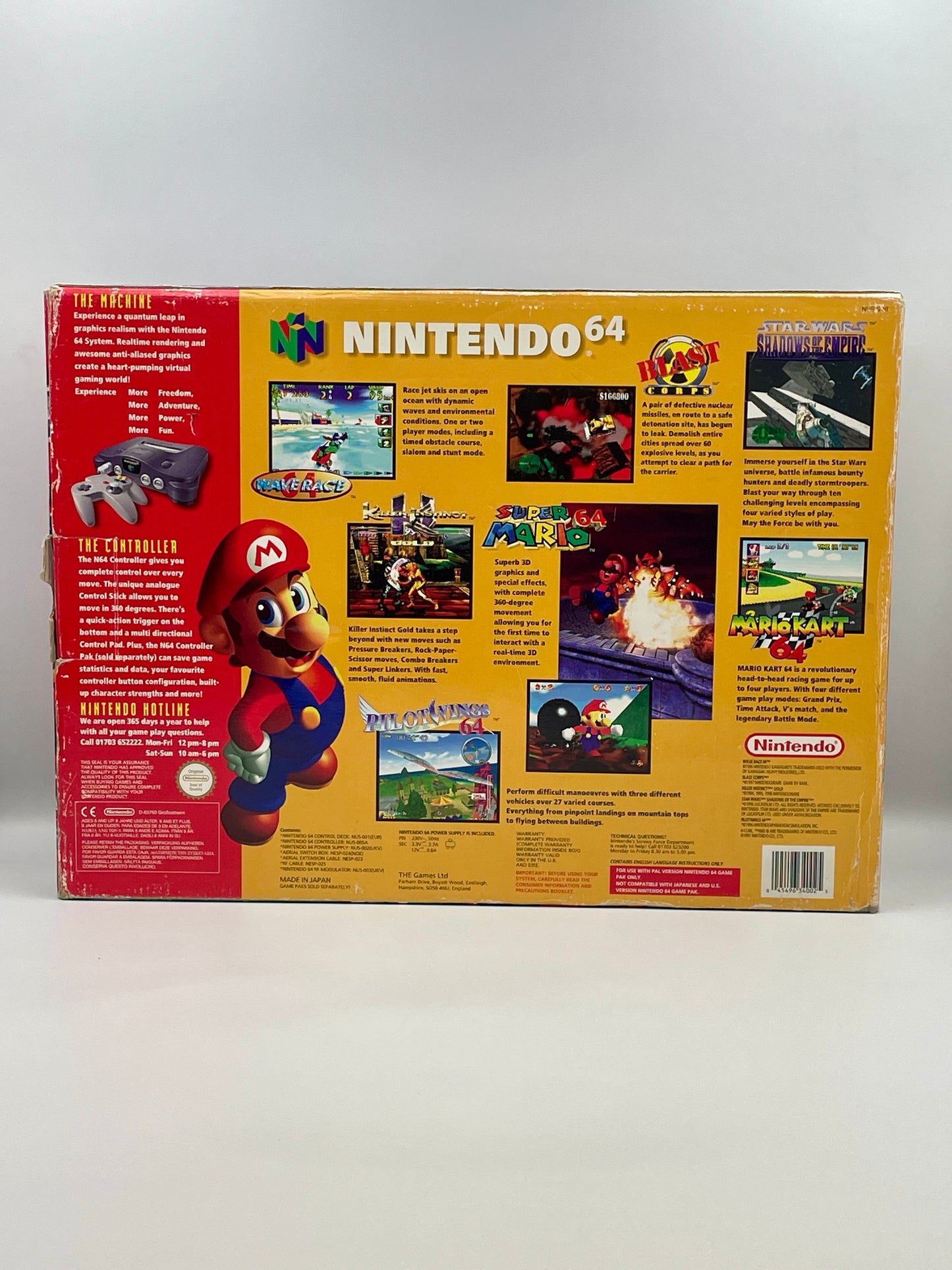 Nintendo 64 Console – Boxed (Official PAL Version)