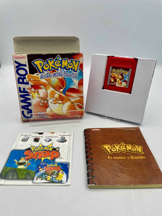 Nintendo Game Boy Pokemon Red Complete in Box