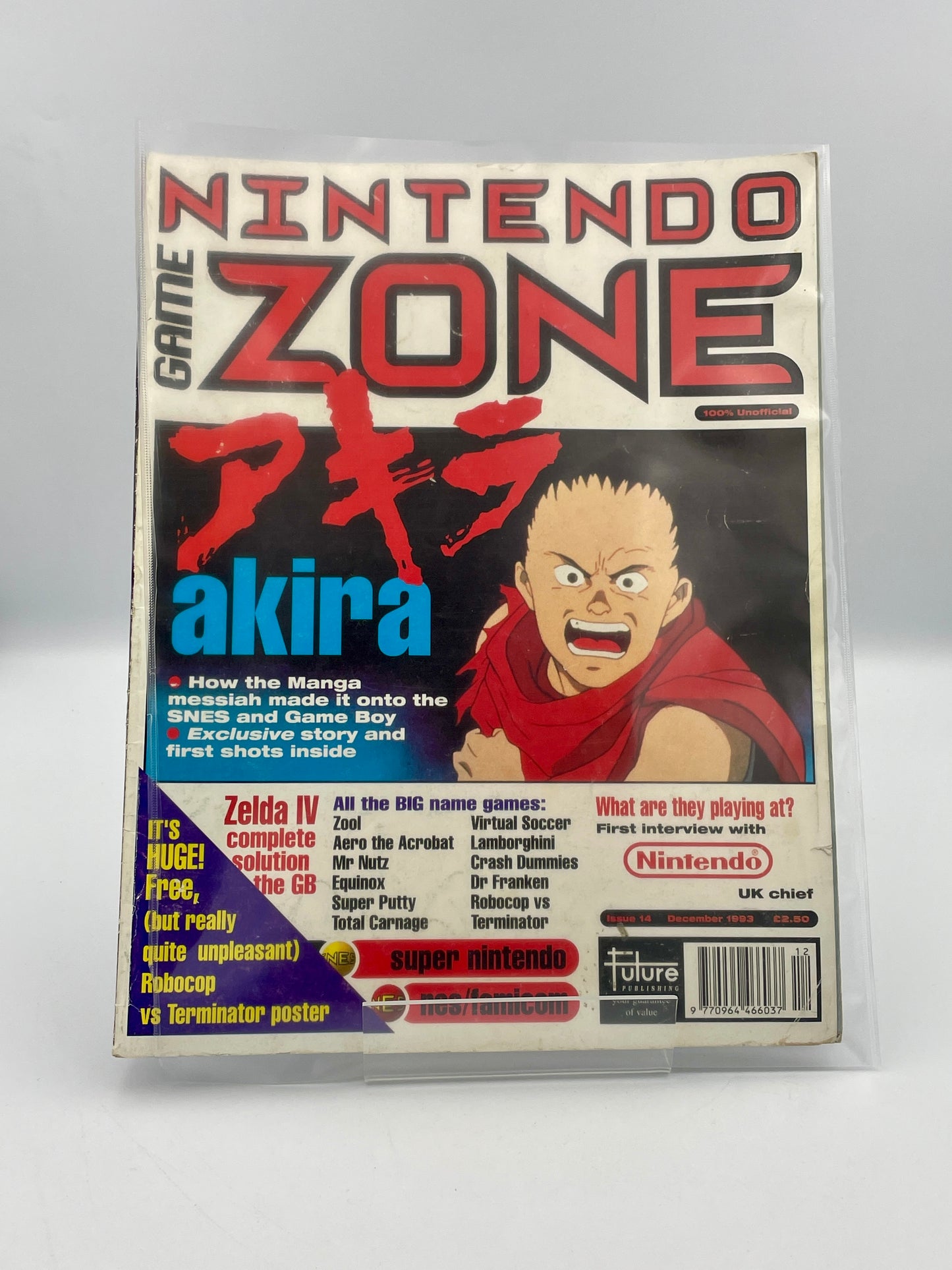 Nintendo Game Zone Magazine Akira Edition - Issue 14 - 1999