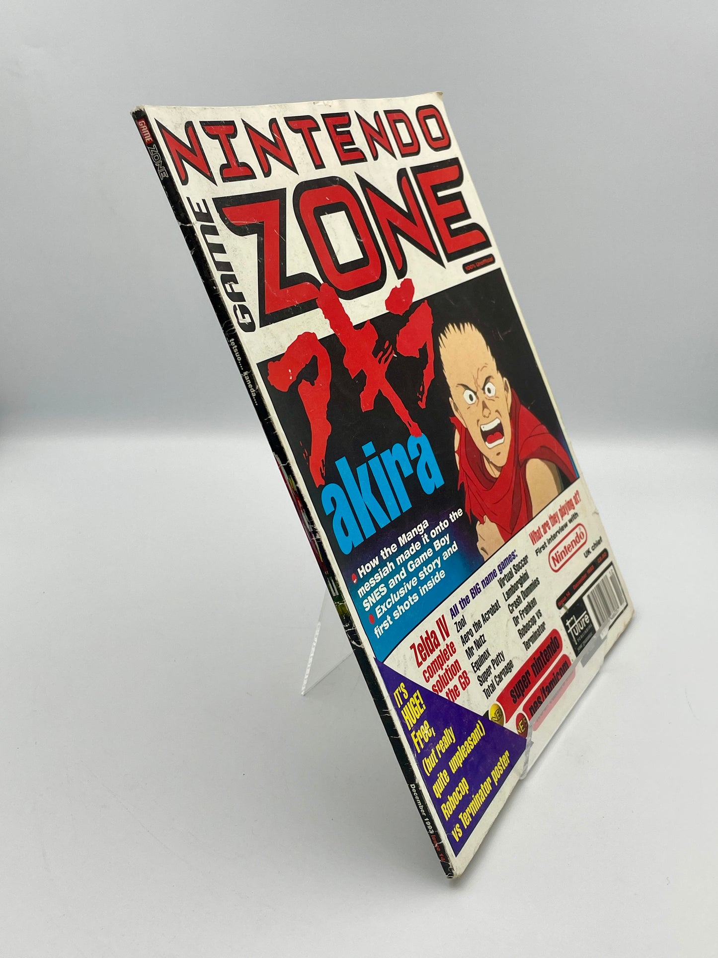 Nintendo Game Zone Magazine Akira Edition - Issue 14 - 1999