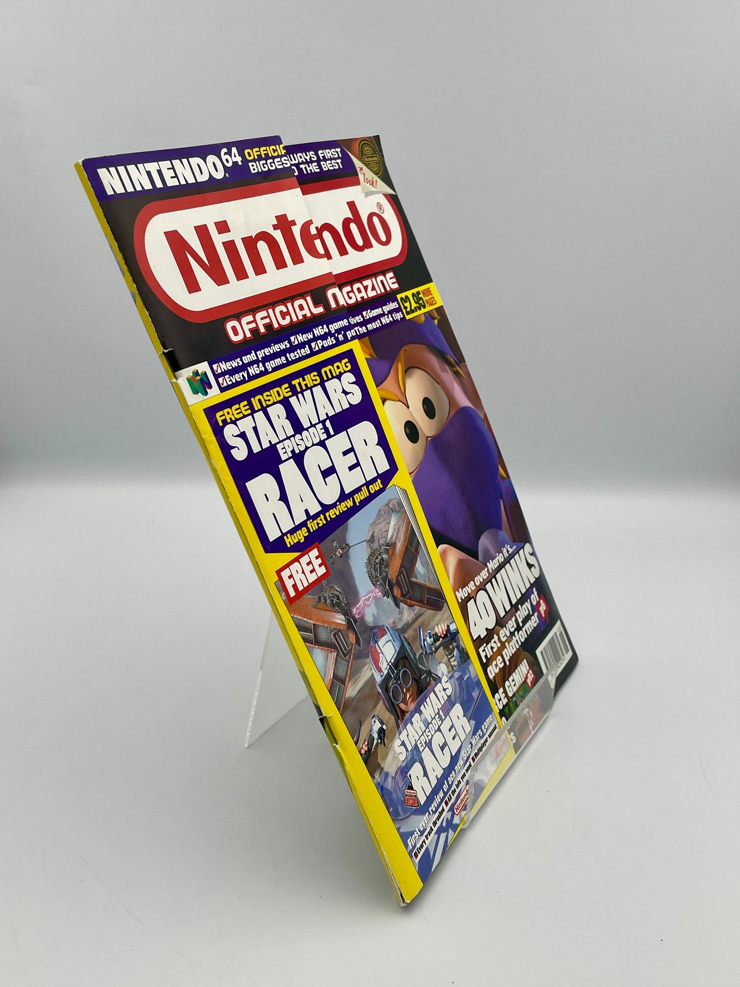 Nintendo Official Magazine 40 Winks - Issue 81 - 1999