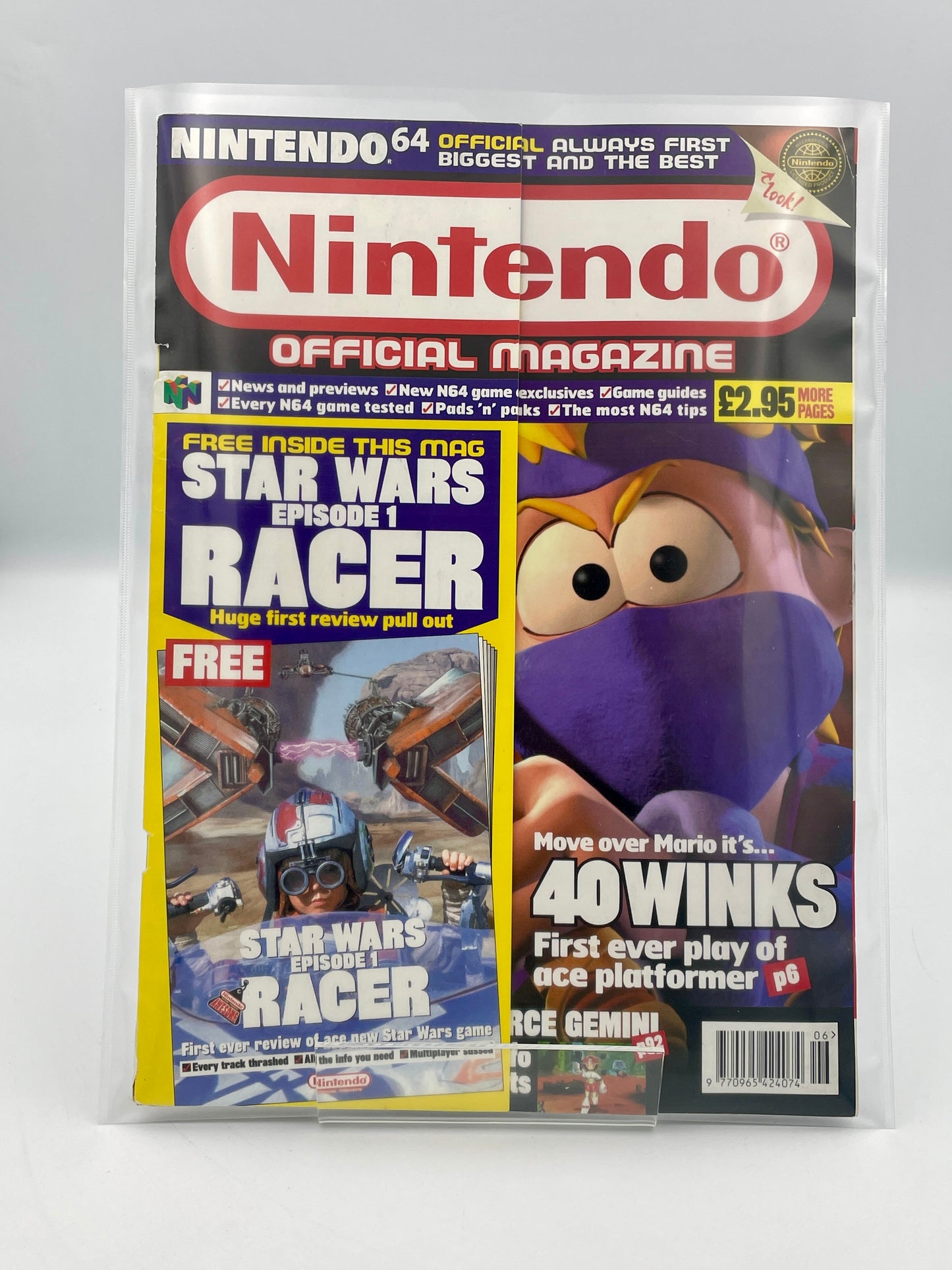 Nintendo Official Magazine 40 Winks - Issue 81 - 1999