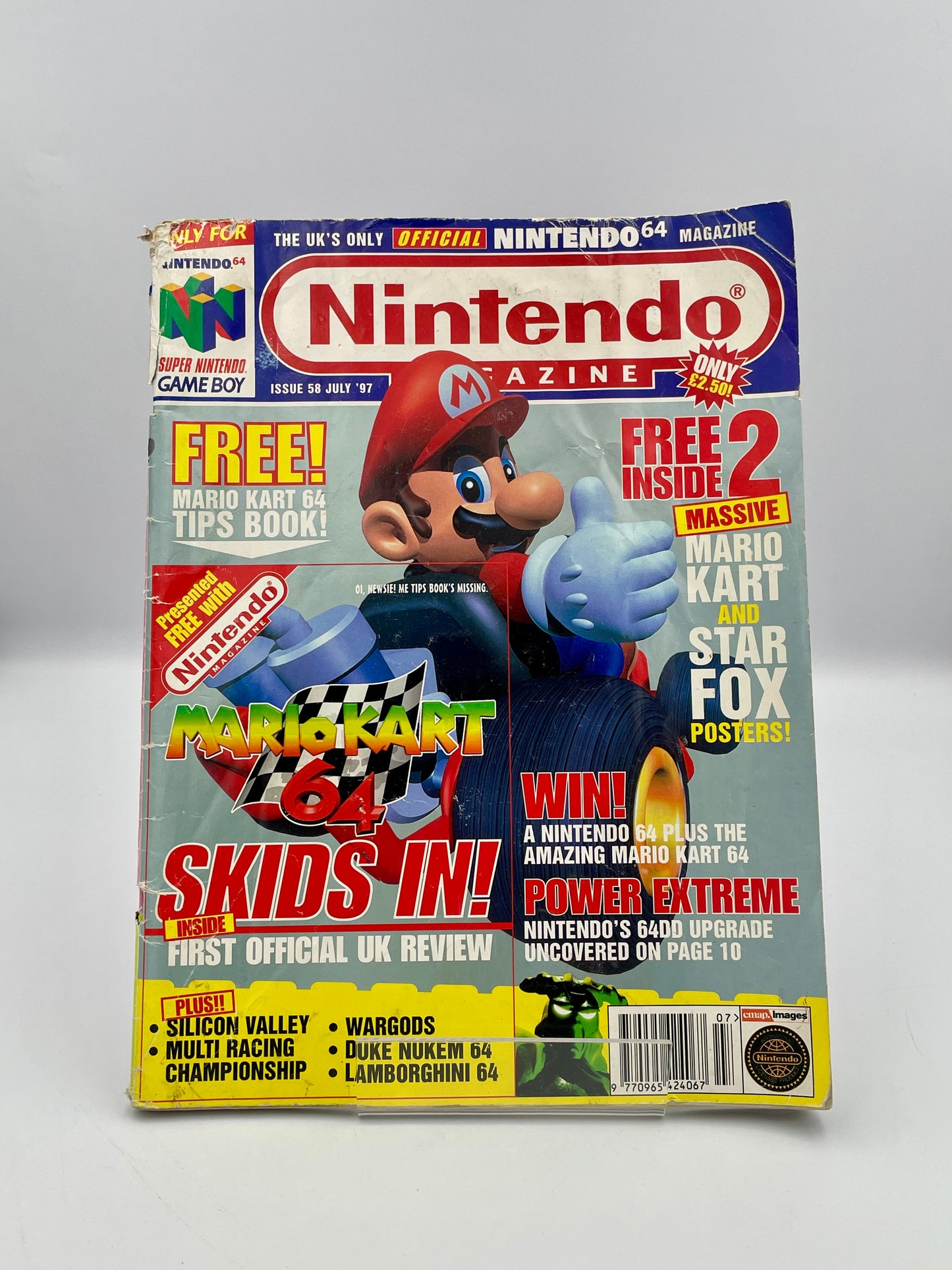 Nintendo Official Magazine Mario Kart - Issue 58 - 1997
