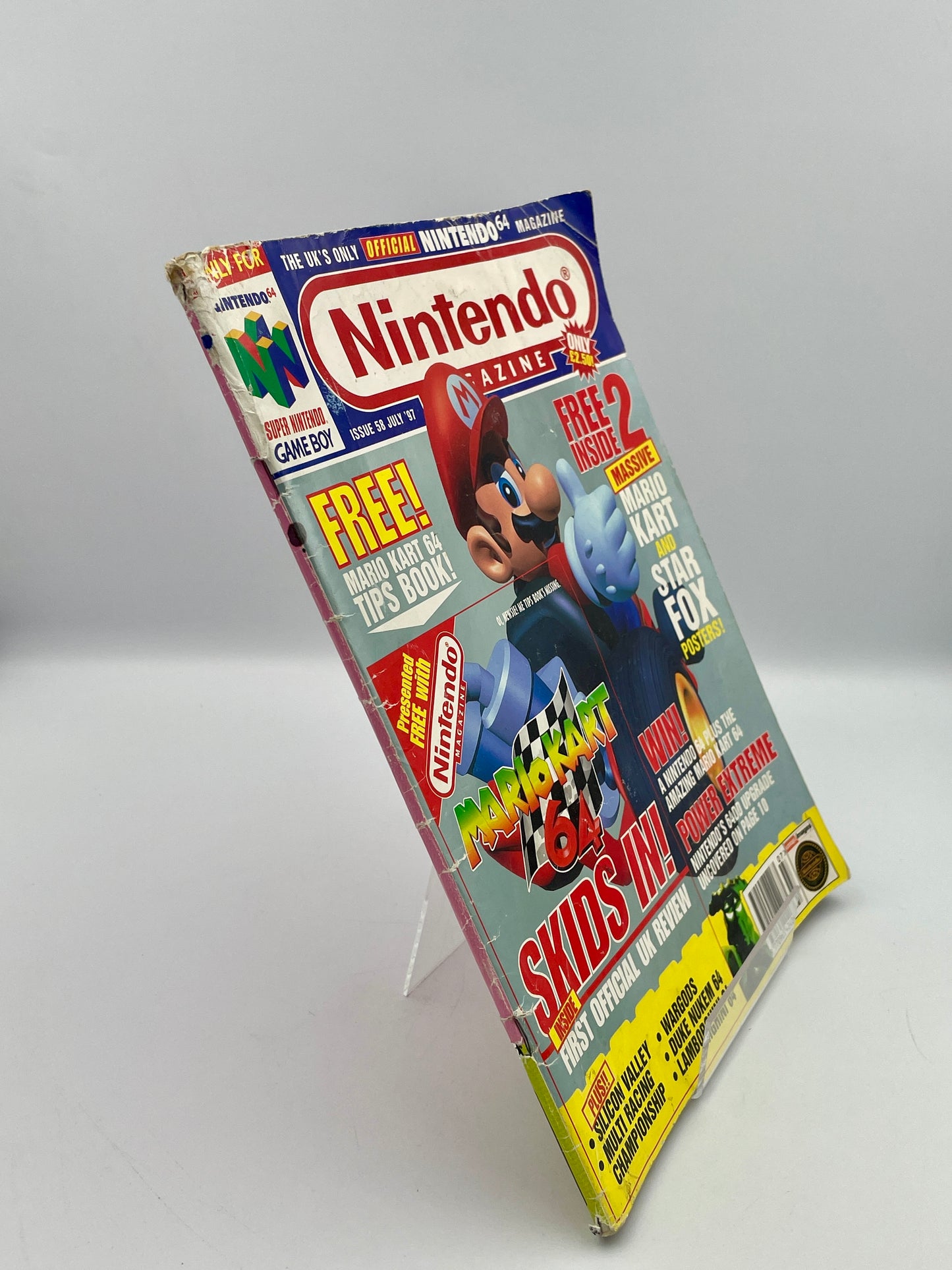 Nintendo Official Magazine Mario Kart - Issue 58 - 1997