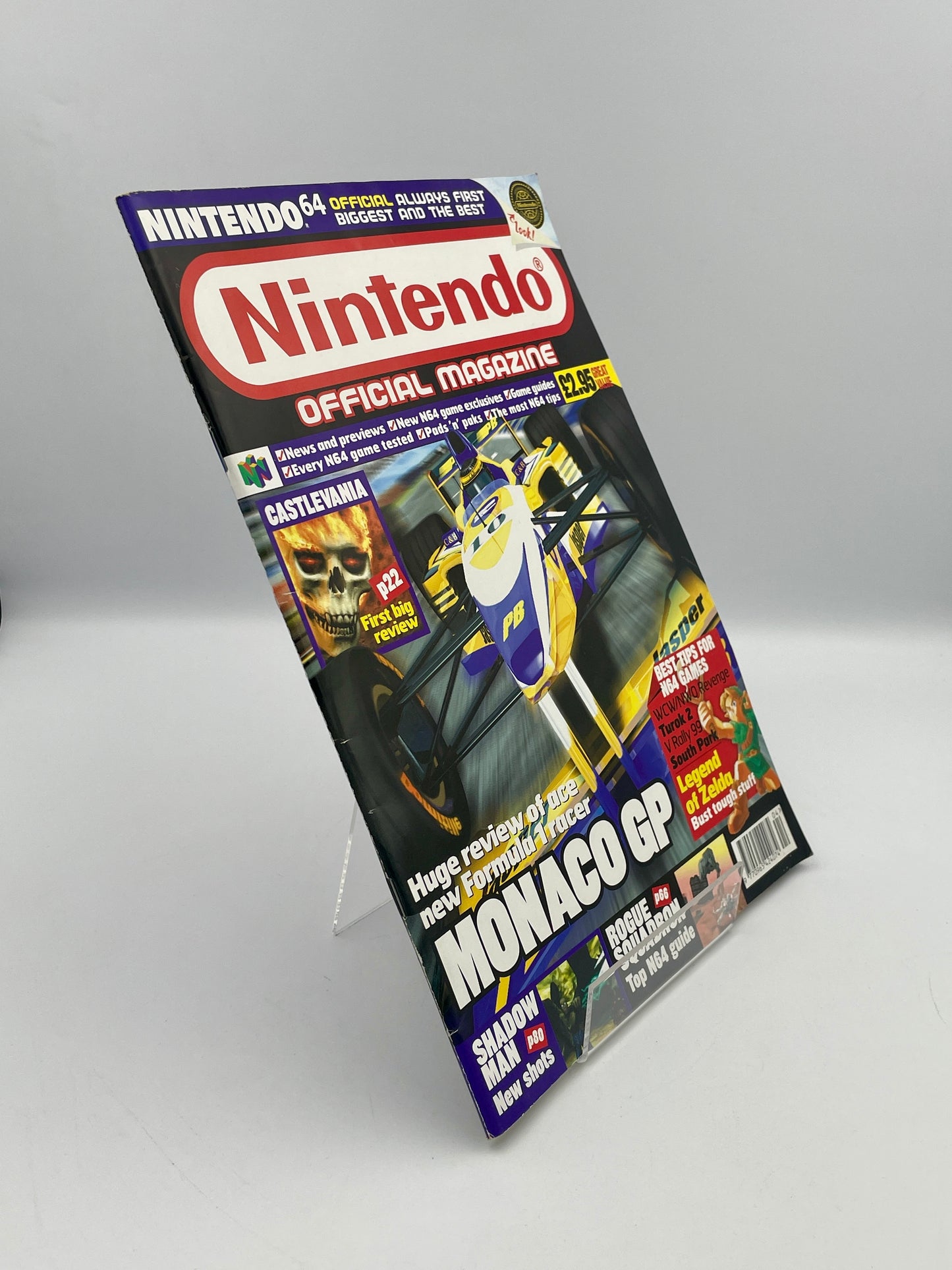 Nintendo Official Magazine Monaco GP - Issue 79 - 1999