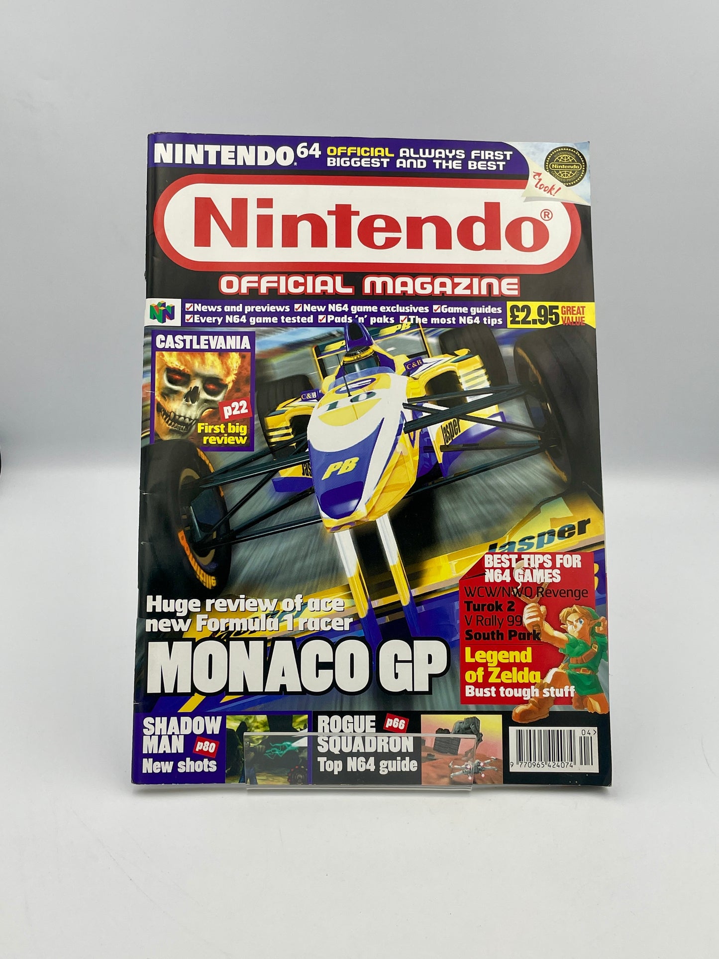 Nintendo Official Magazine Monaco GP - Issue 79 - 1999