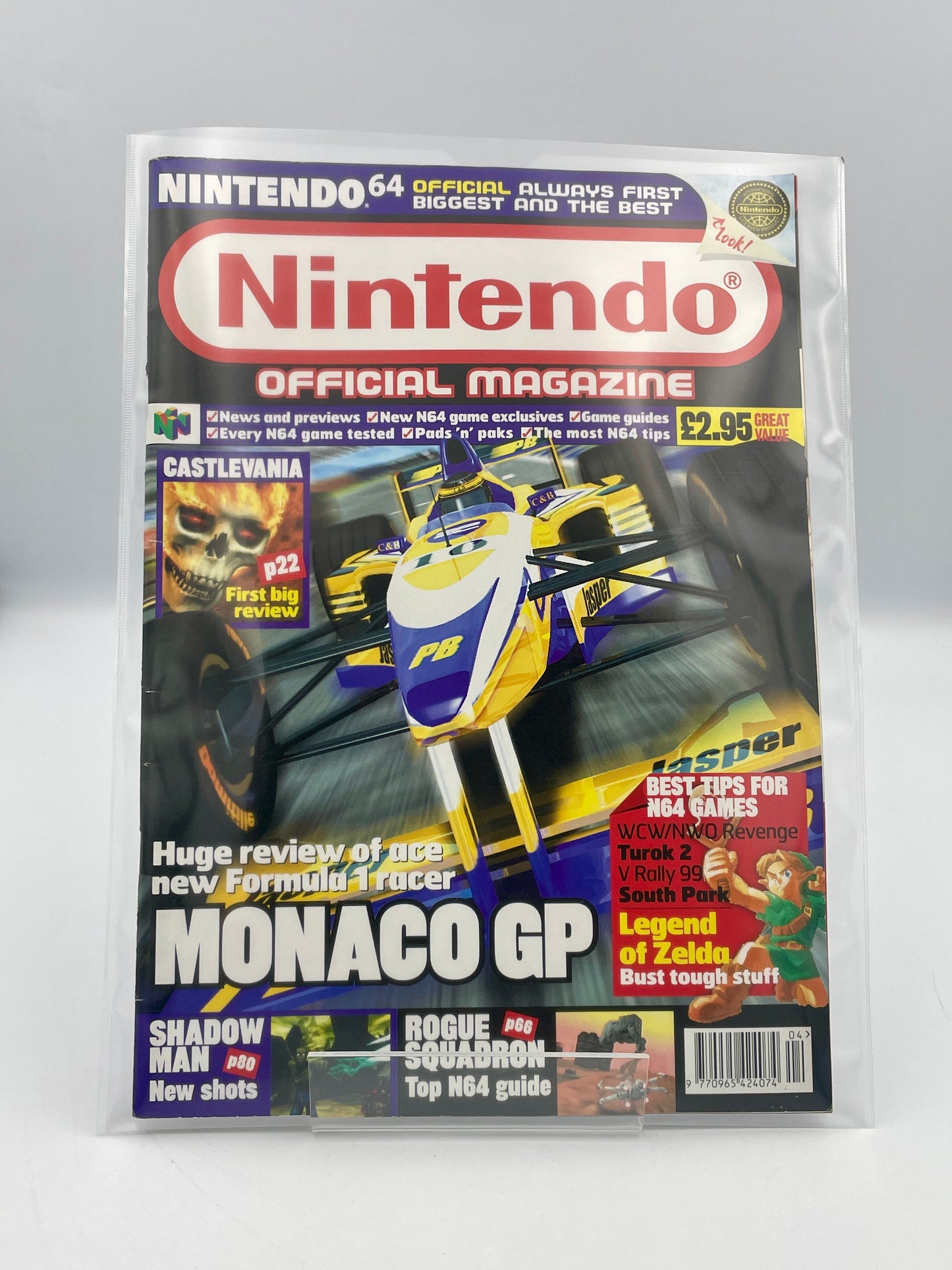 Nintendo Official Magazine Monaco GP - Issue 79 - 1999
