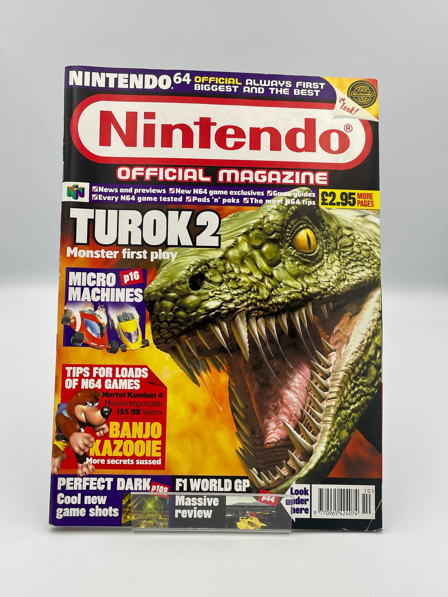 Nintendo Official Magazine Turok 2 Edition - Issue 73 - 1998