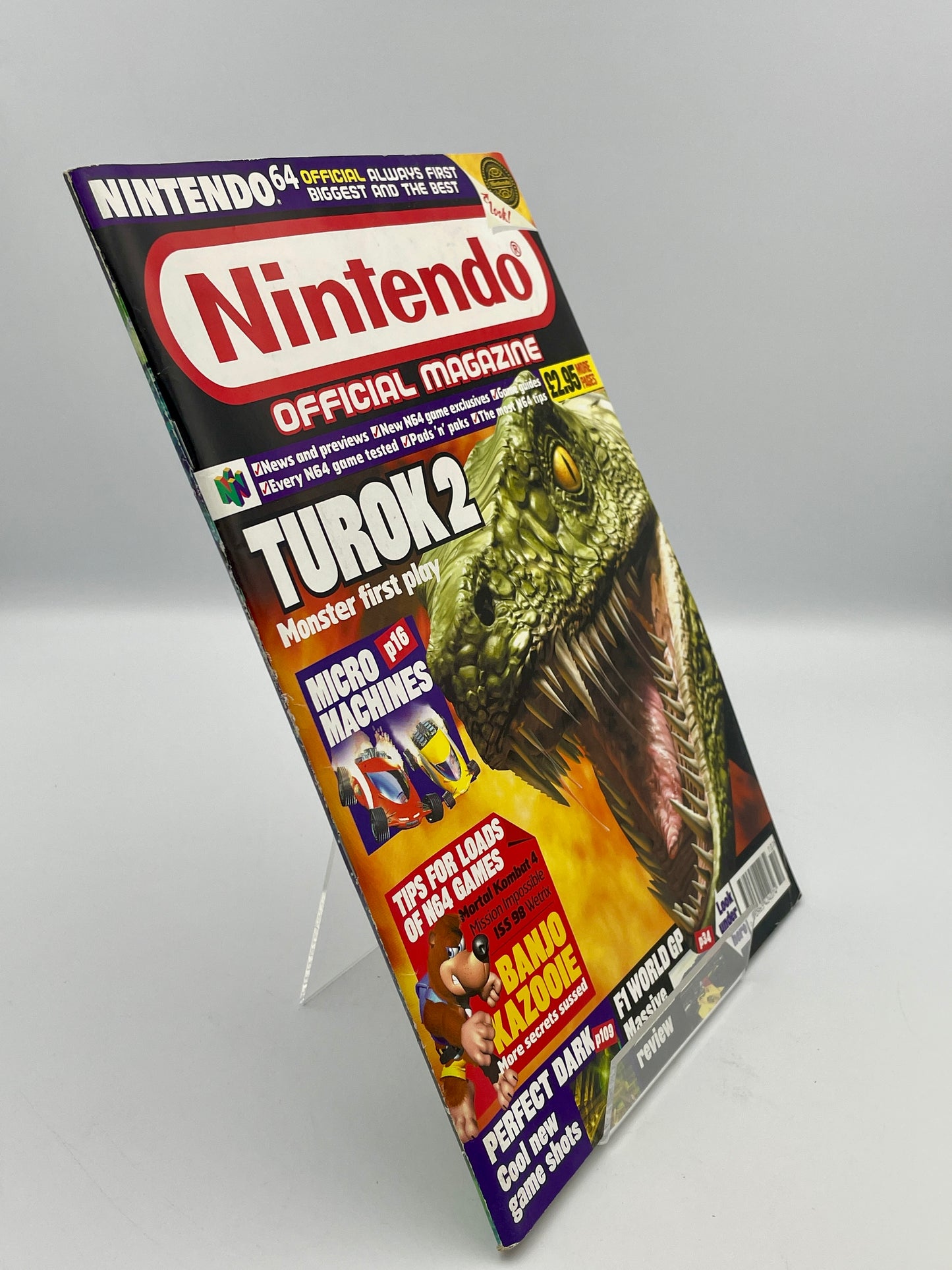 Nintendo Official Magazine Turok 2 Edition - Issue 73 - 1998