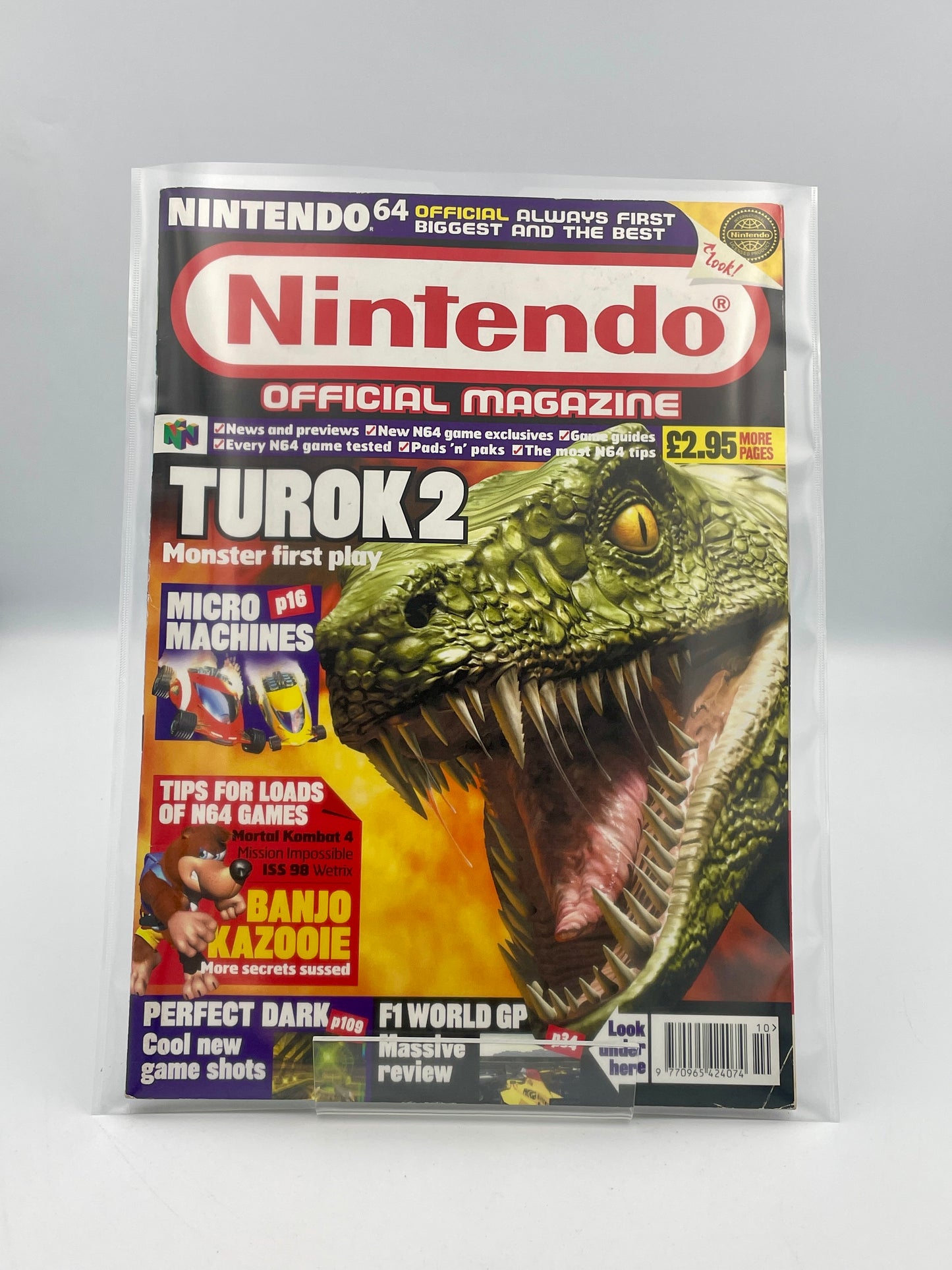 Nintendo Official Magazine Turok 2 Edition - Issue 73 - 1998
