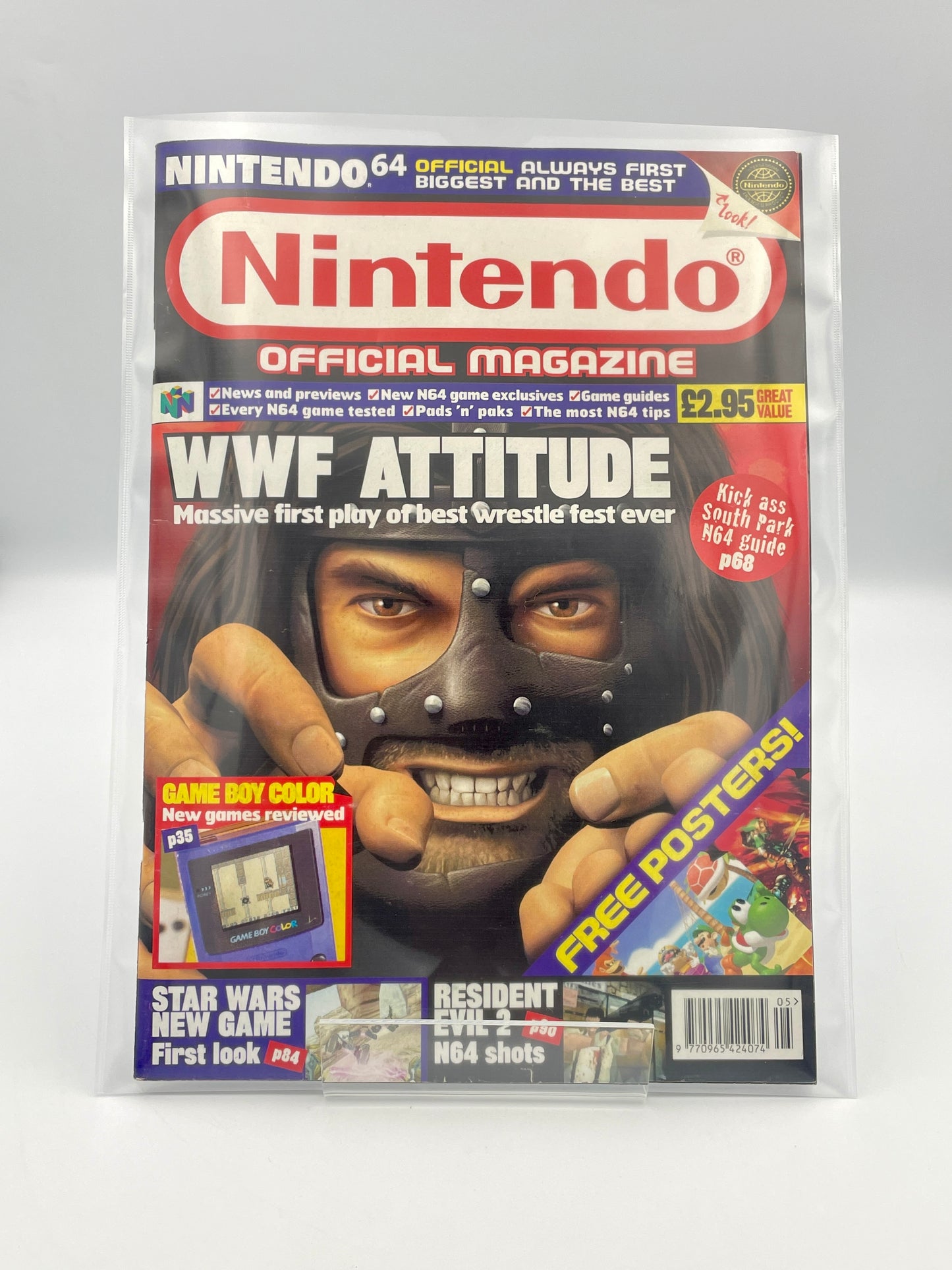 Nintendo Official Magazine WWF Attitude Edition - Issue 80 - 1999