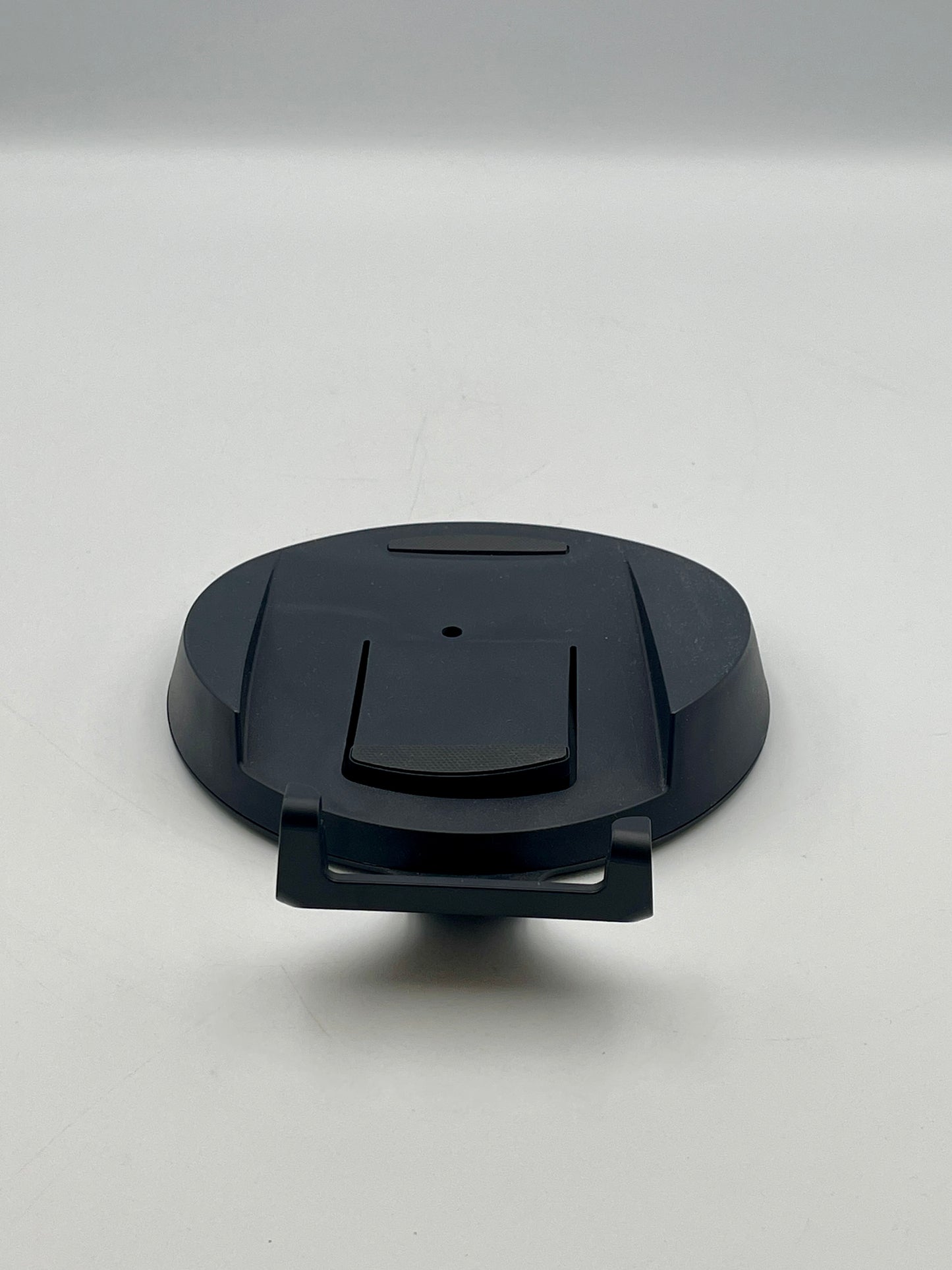 Black PS5 Stand on a light gray background