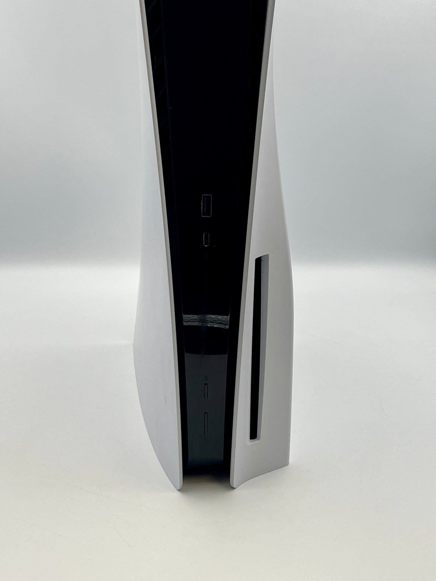 Gaming console on a white background