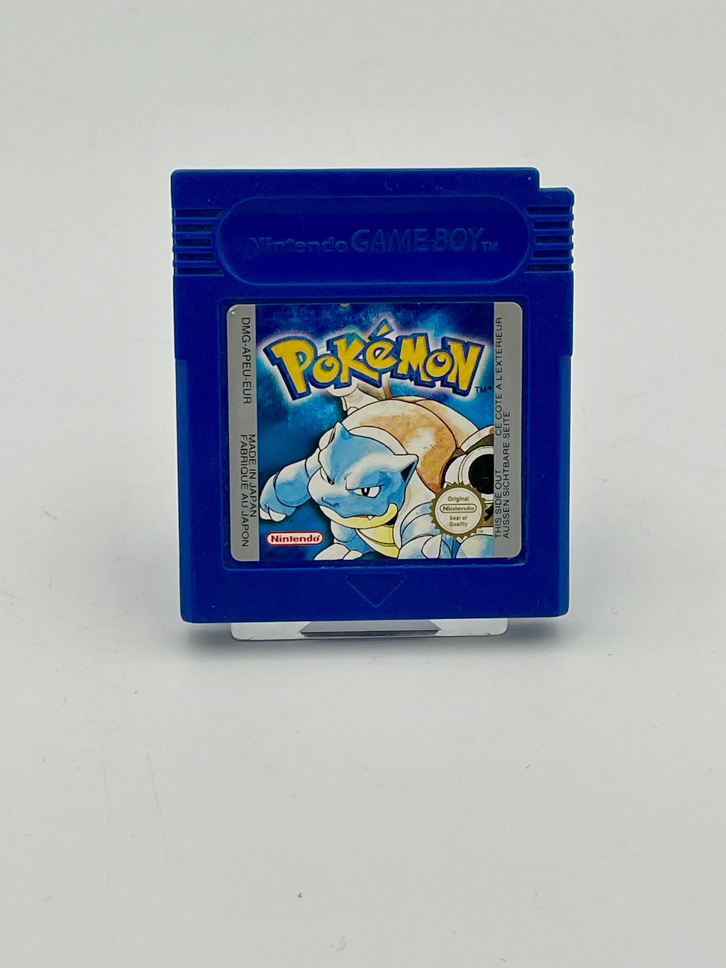 Pokémon Blue Version Game Boy Cartridge