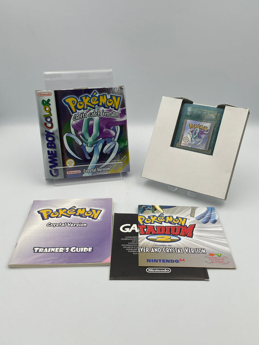 Pokémon Crystal – Game Boy Color – Complete in Box (PAL)